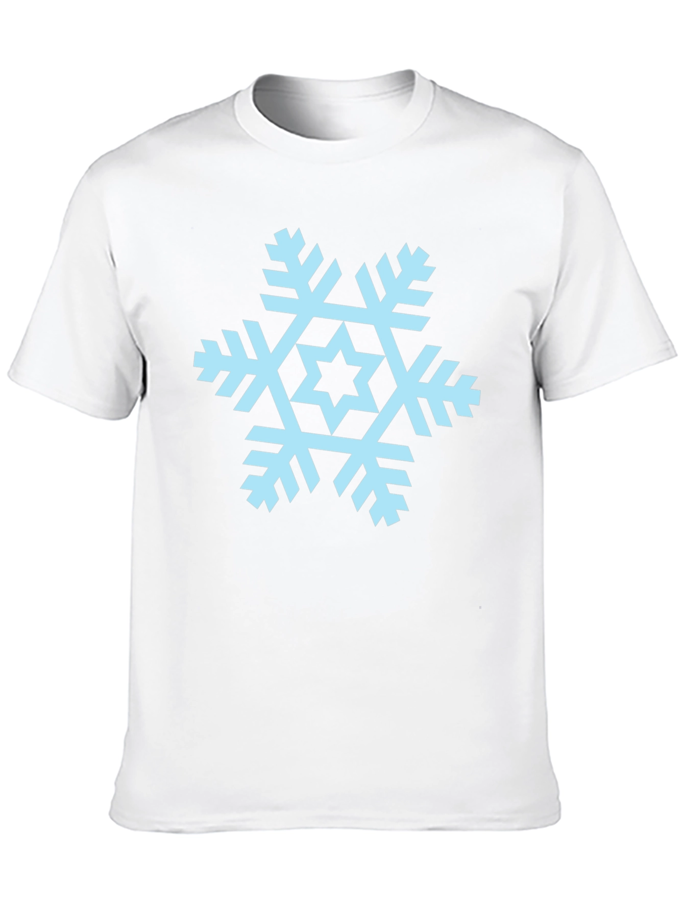 Snowflake Graphic Tee - Cool Winter Style