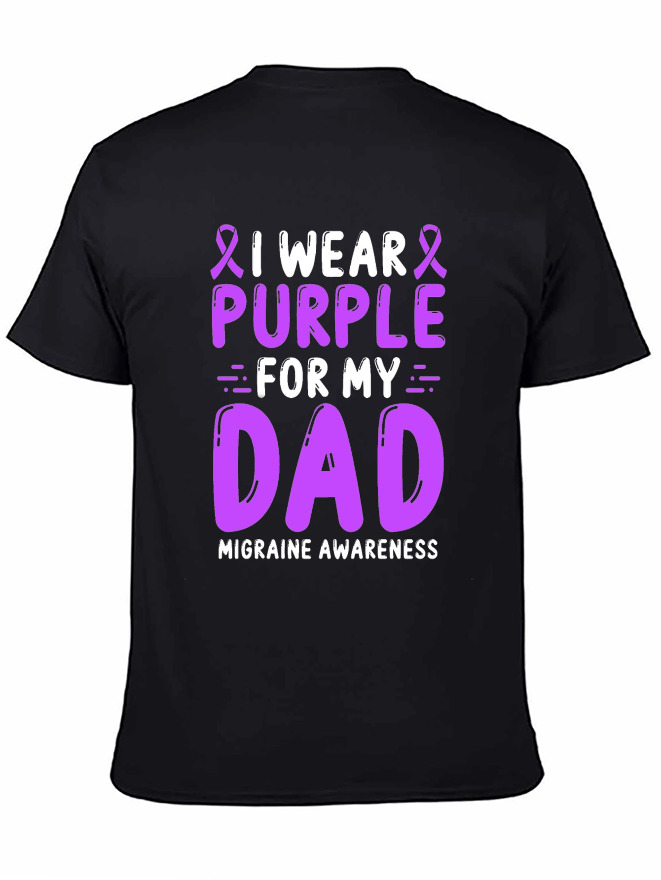 Purple Migraine Awareness T-Shirt