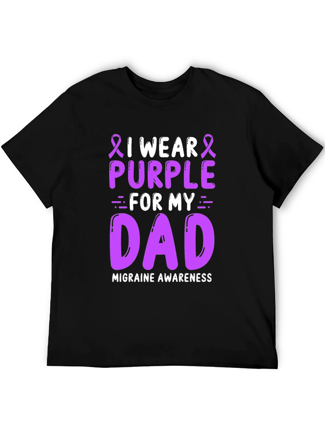 Purple Migraine Awareness T-Shirt