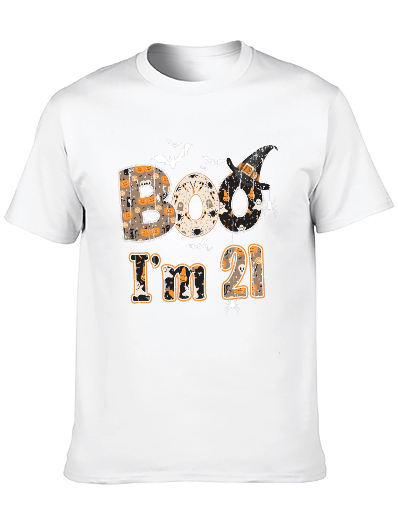 Boo Im 21 Halloween Birthday T-Shirt