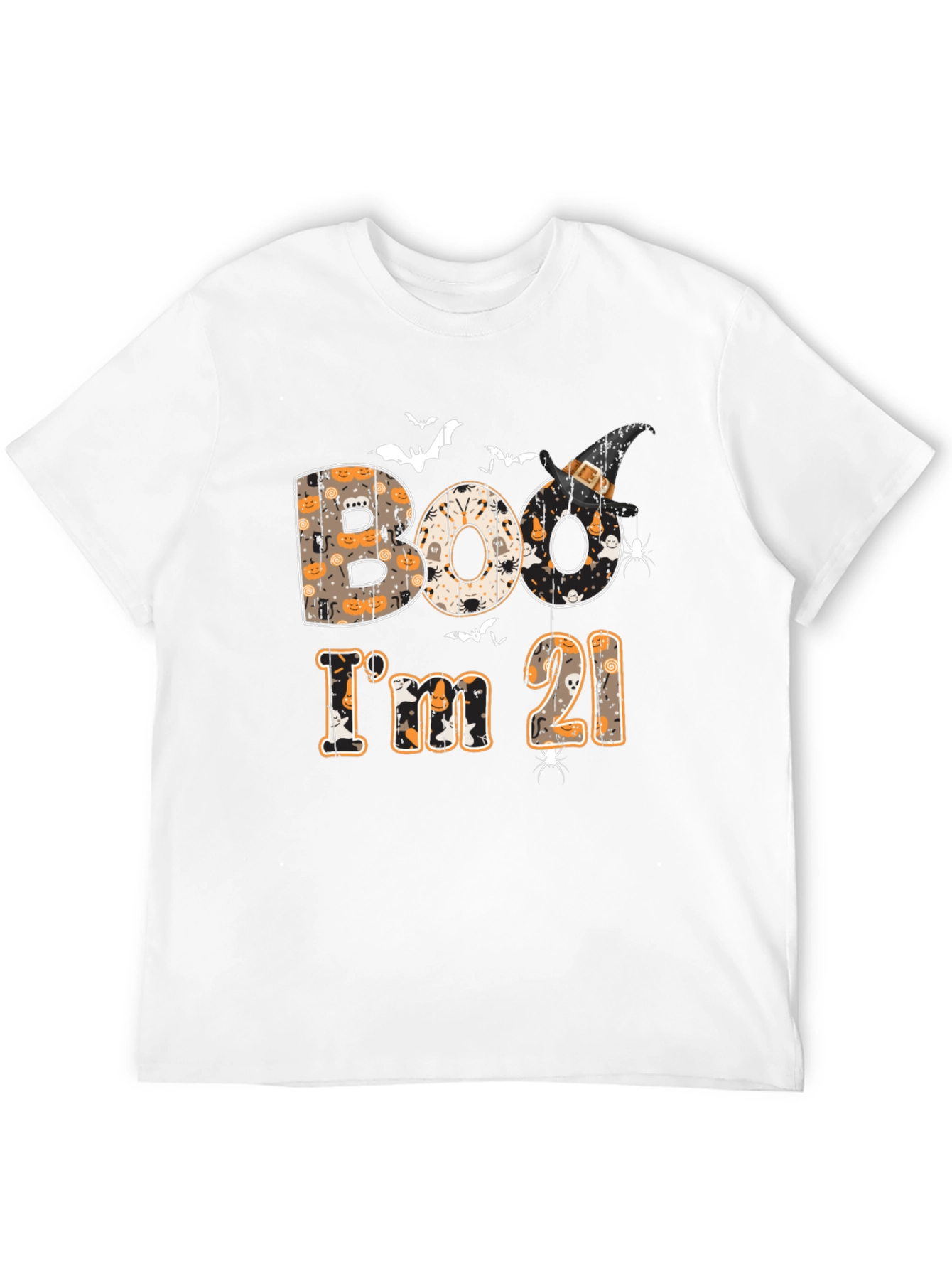 Boo Im 21 Halloween Birthday T-Shirt