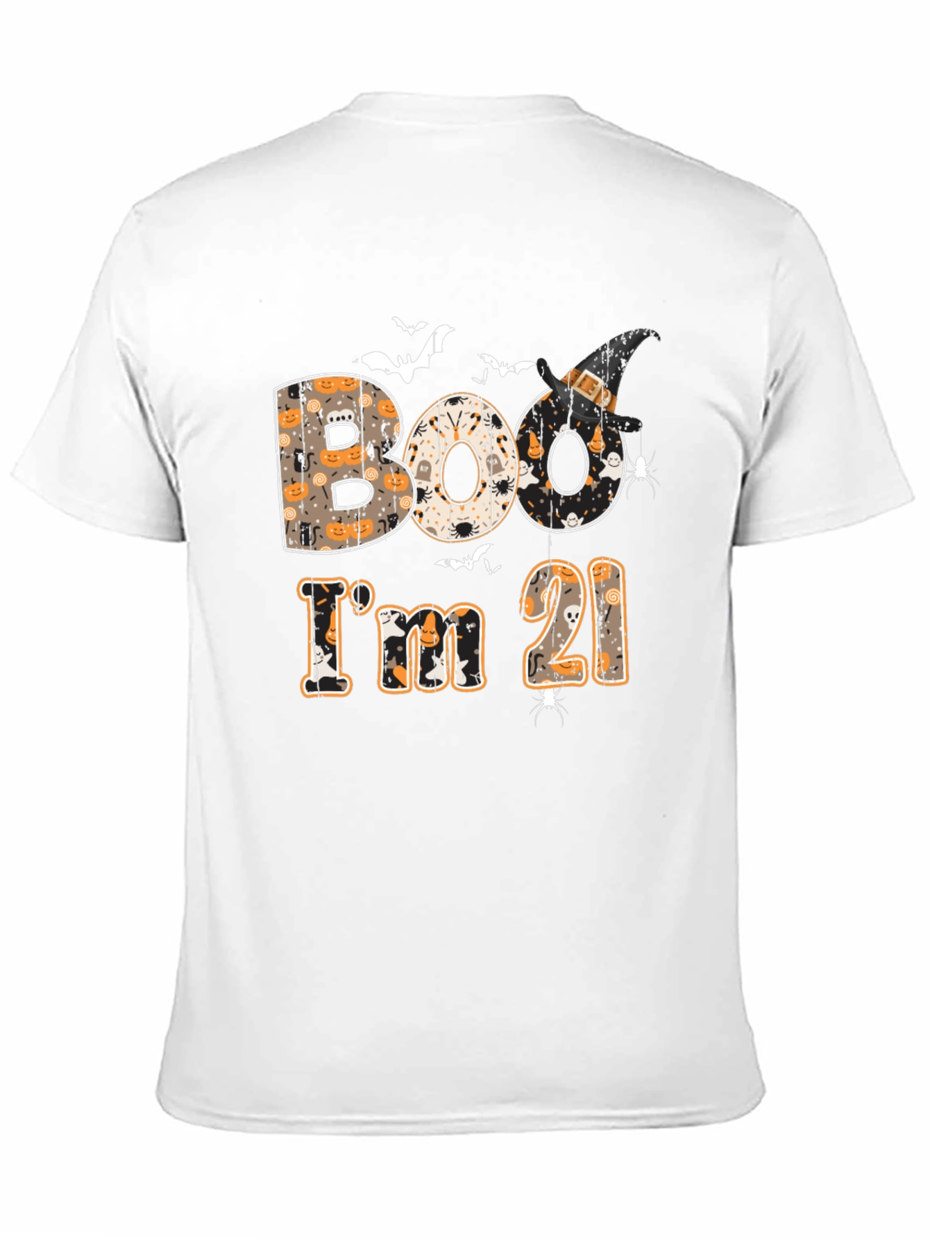 Boo Im 21 Halloween Birthday T-Shirt