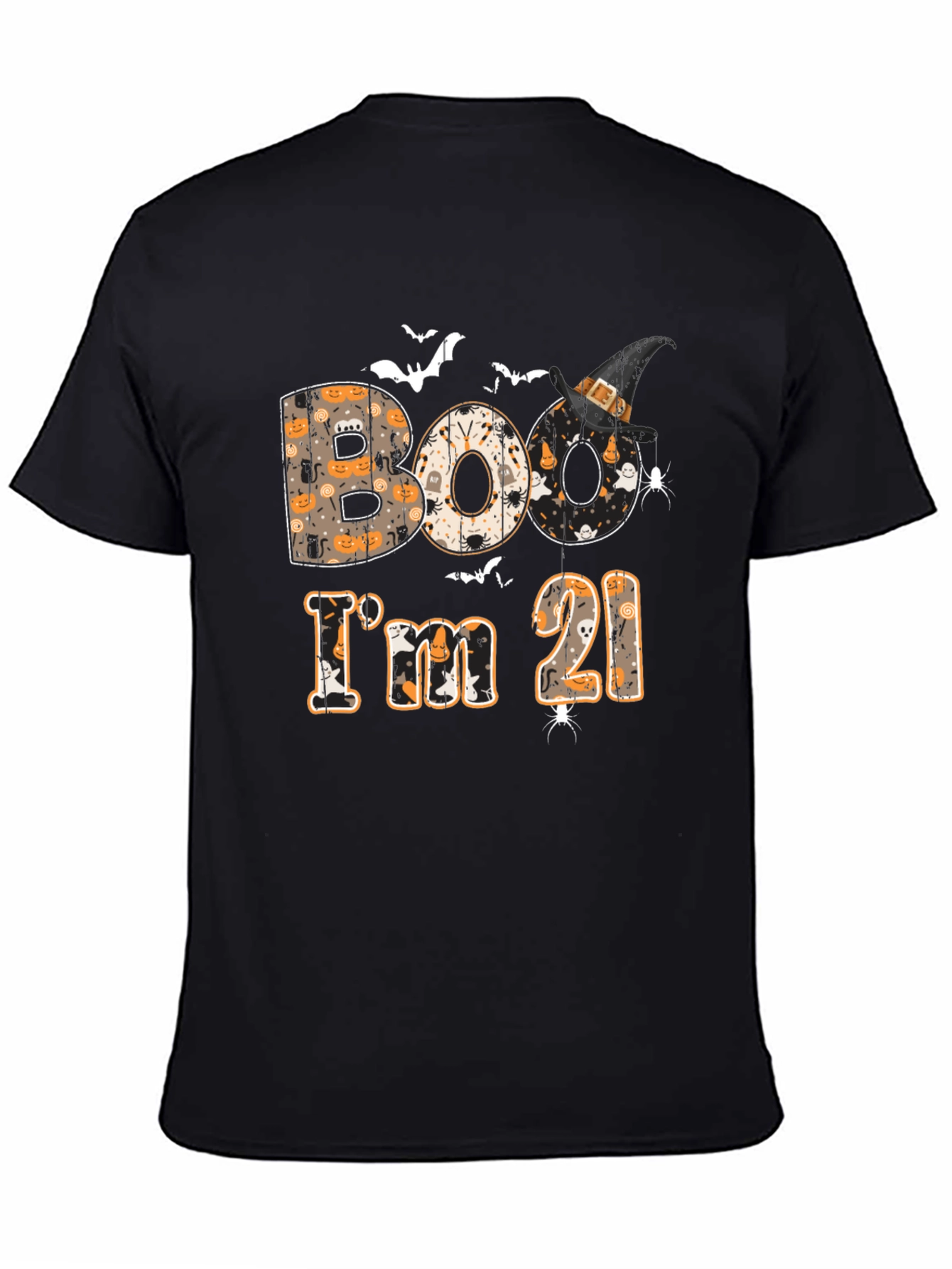 Boo Im 21 Halloween Birthday T-Shirt