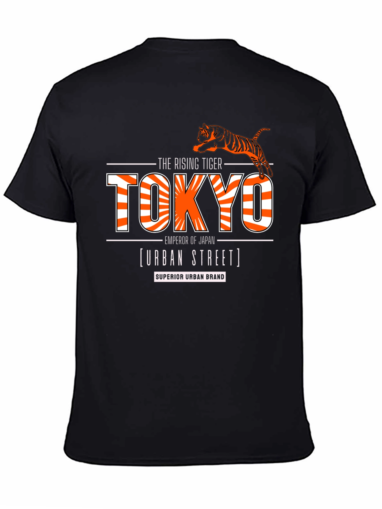 Tokyo Rising Tiger Graphic Print Tee