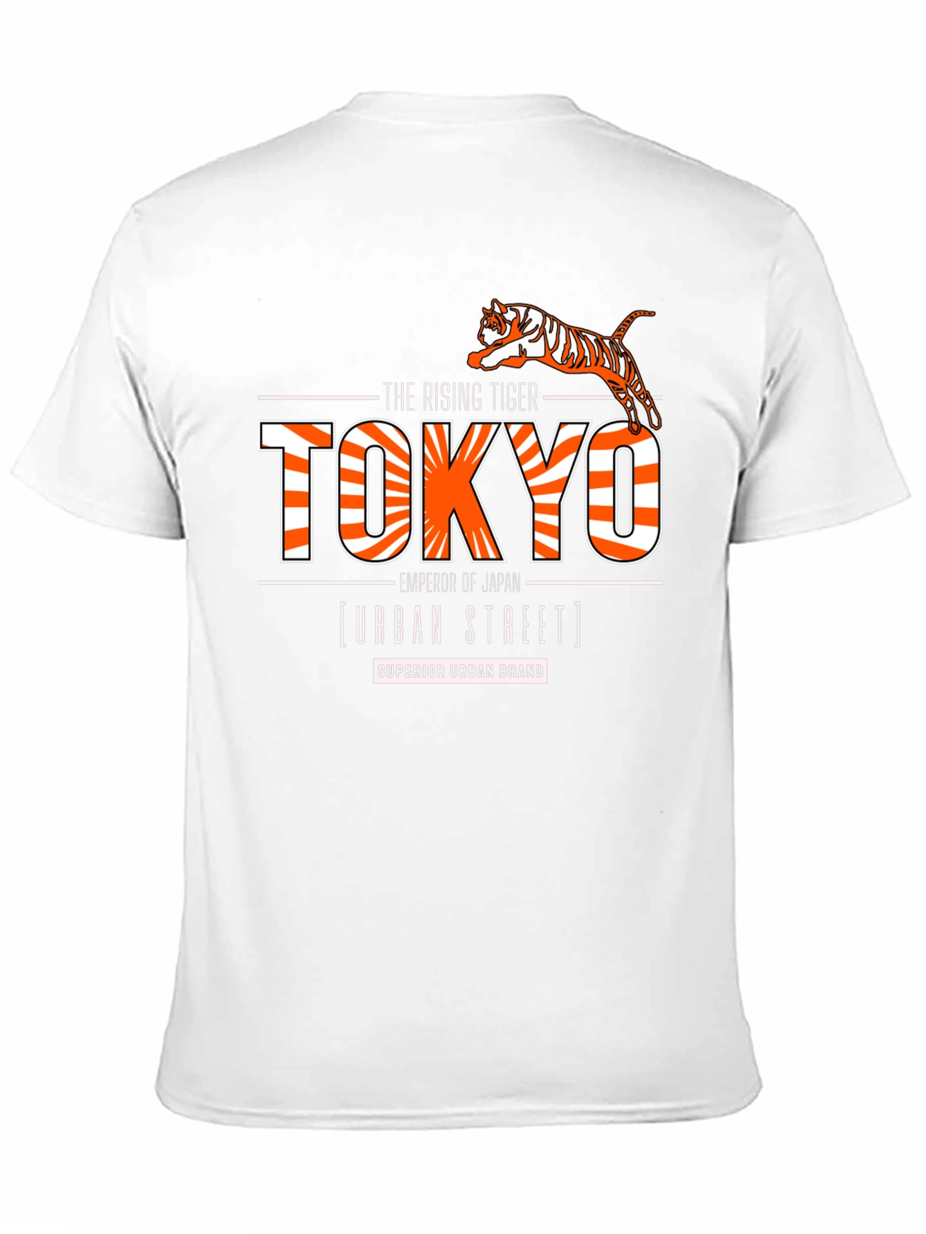 Tokyo Rising Tiger Graphic Print Tee