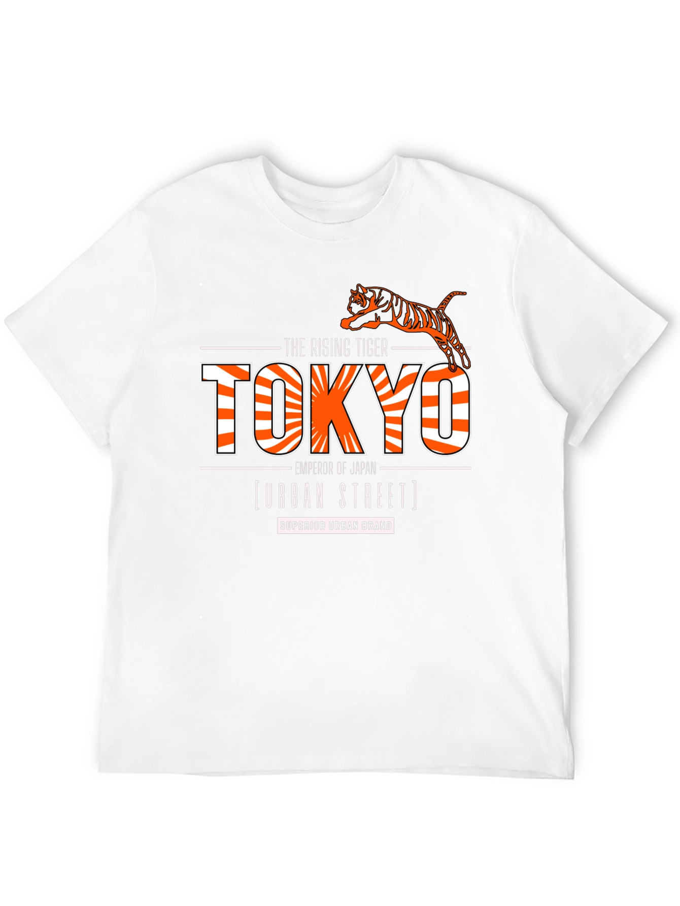 Tokyo Rising Tiger Graphic Print Tee