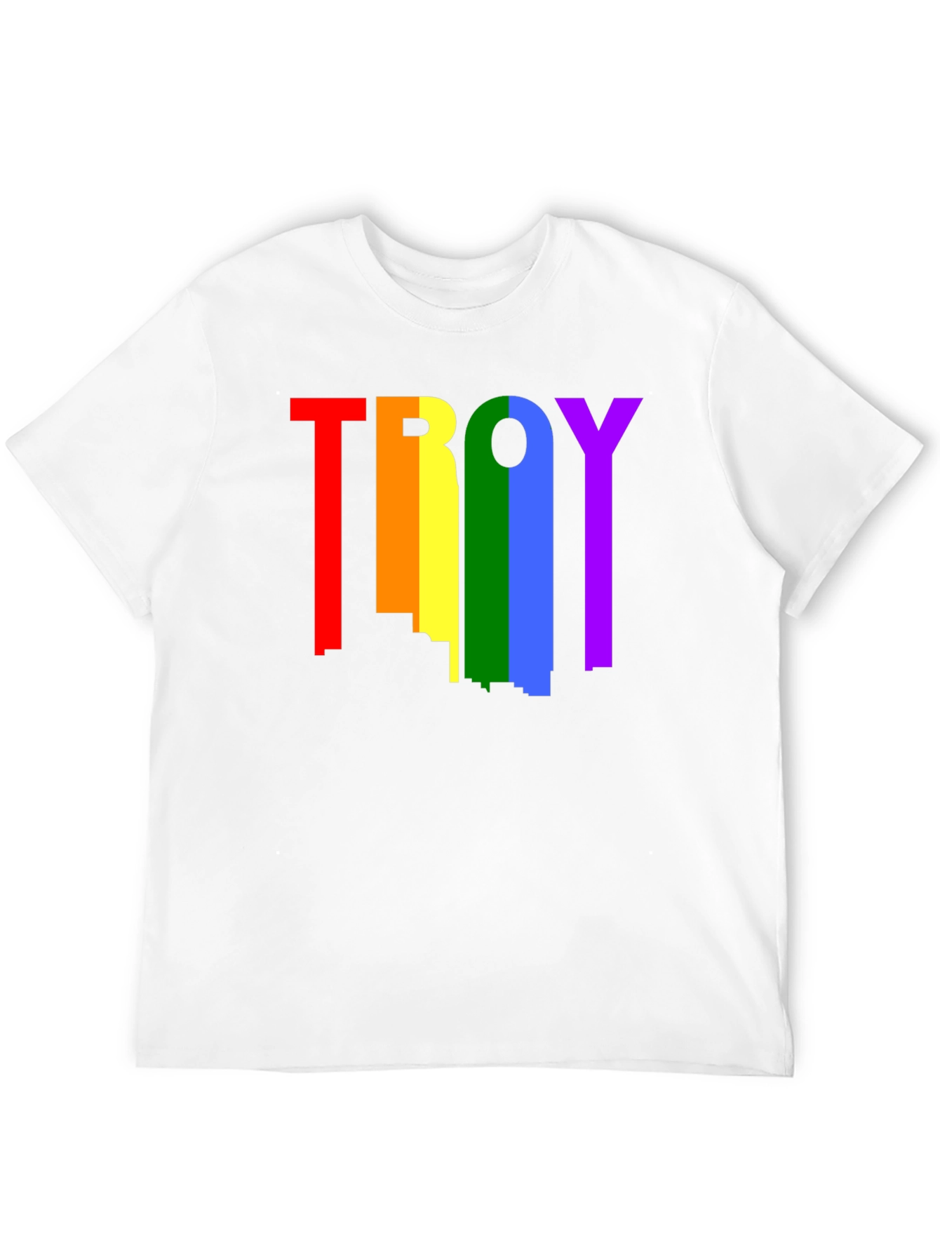 Rainbow Troy Pride T-Shirt