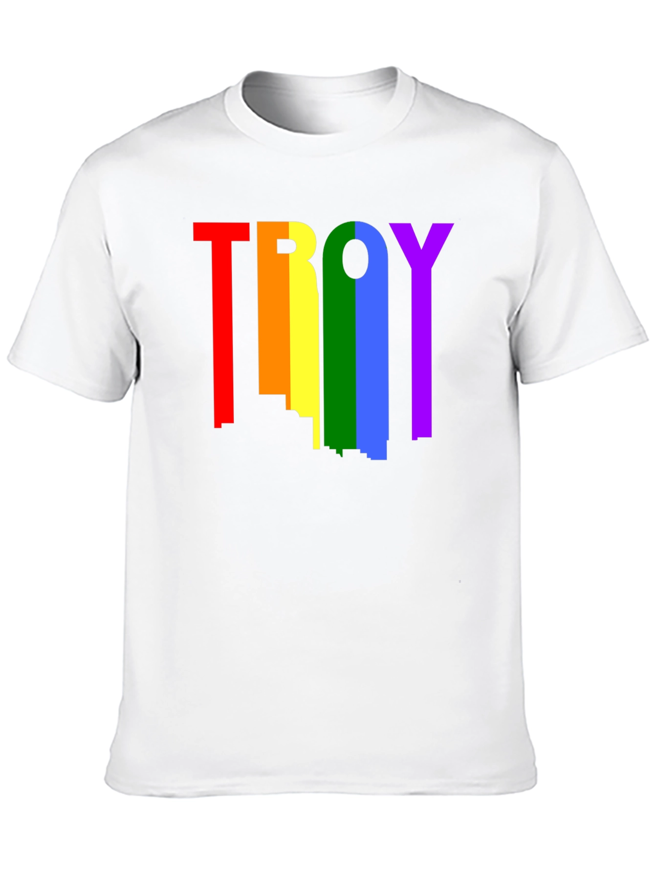 Rainbow Troy Pride T-Shirt