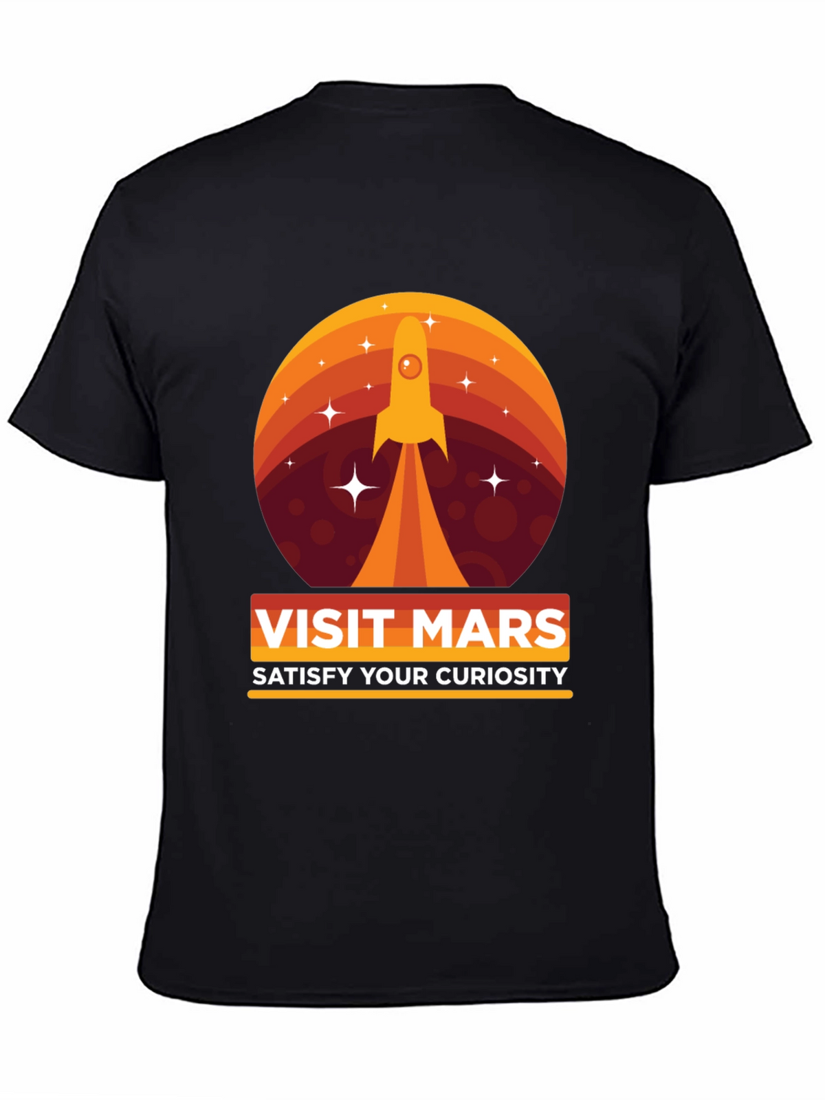 Visit Mars Graphic T-Shirt - Satisfy Your Curiosity