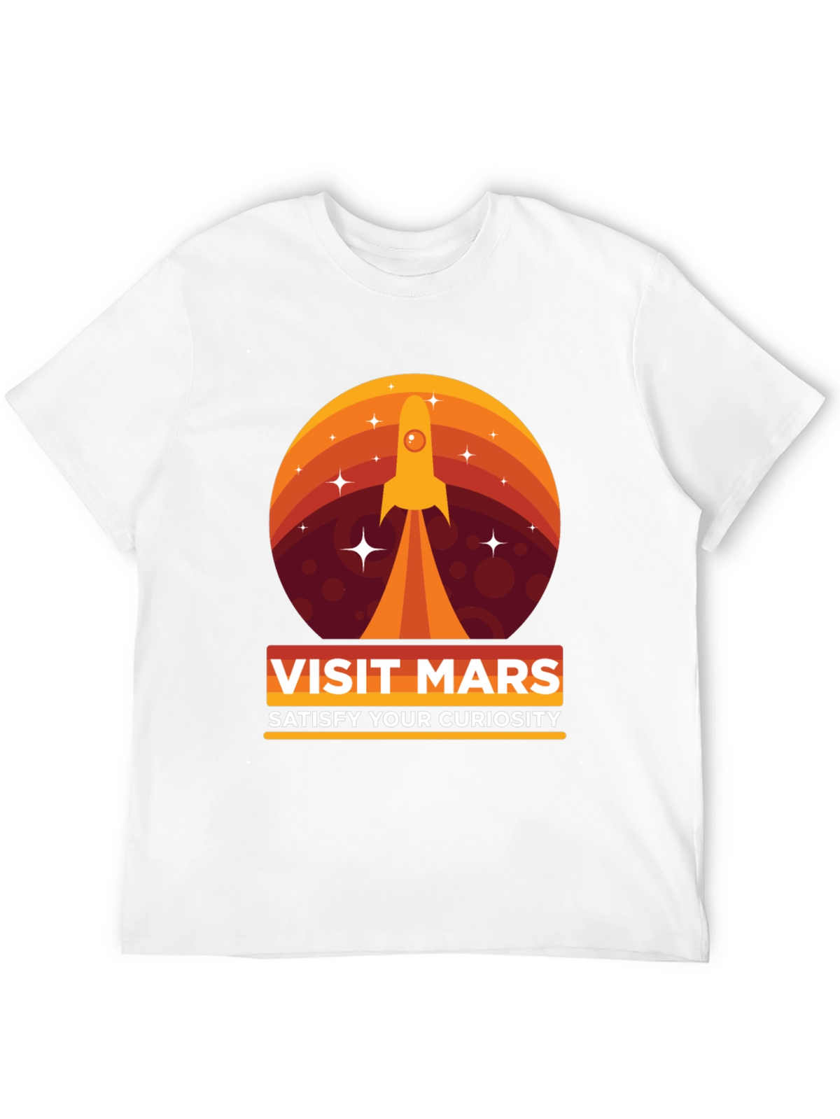 Visit Mars Graphic T-Shirt - Satisfy Your Curiosity