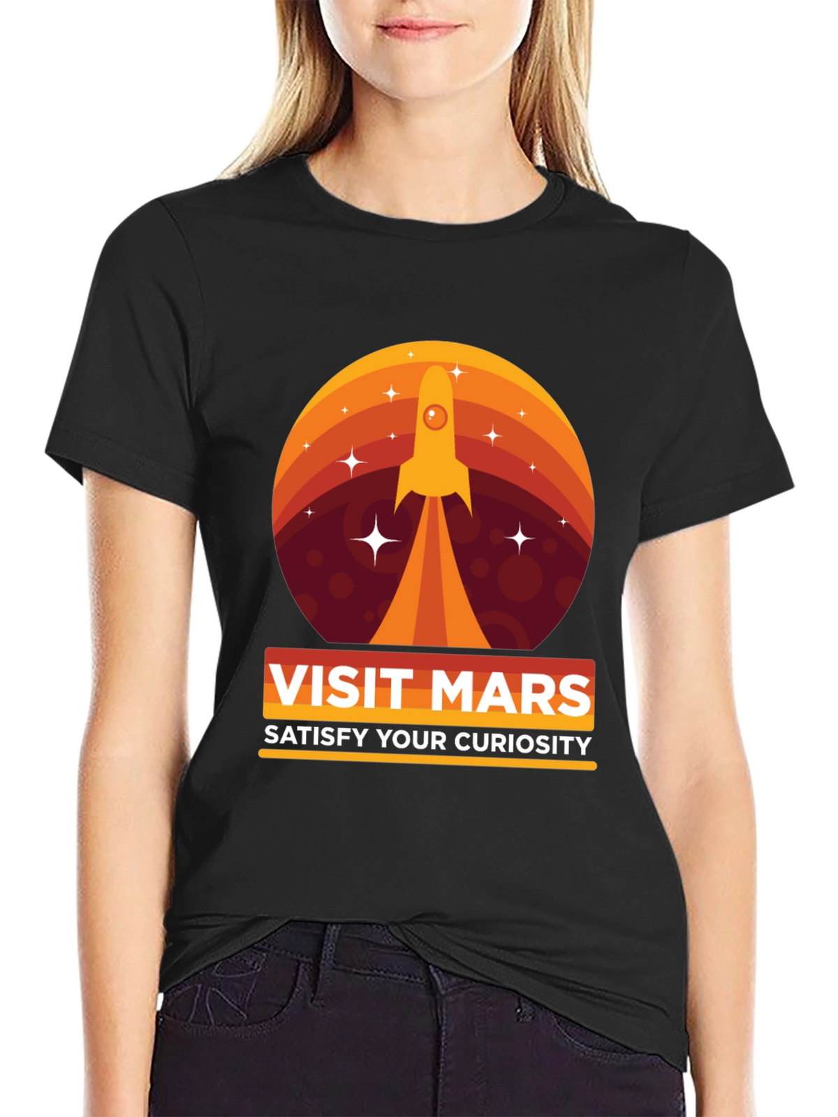 Visit Mars Graphic T-Shirt - Satisfy Your Curiosity