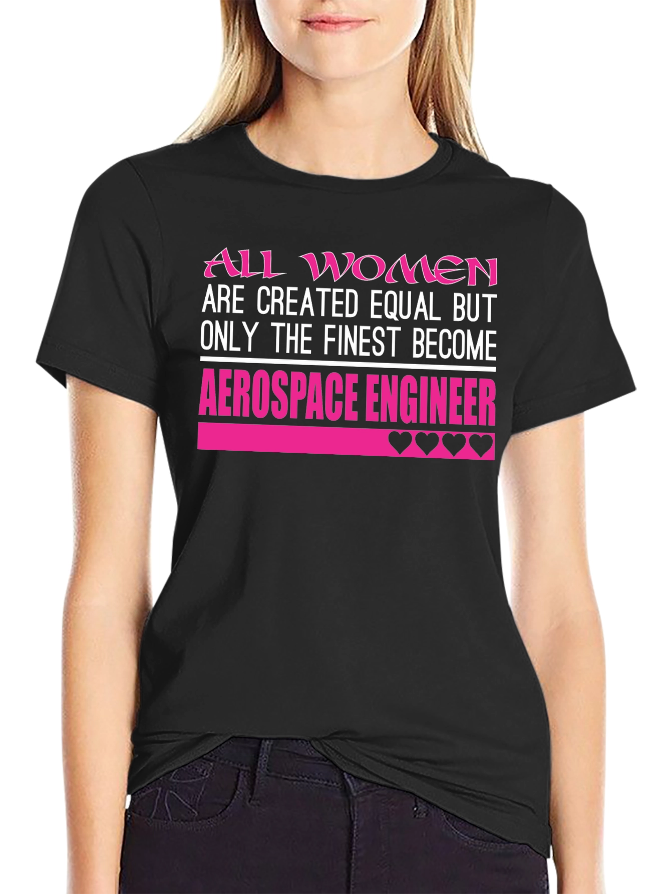 Finest Aerospace Engineer Womens T-Shirt