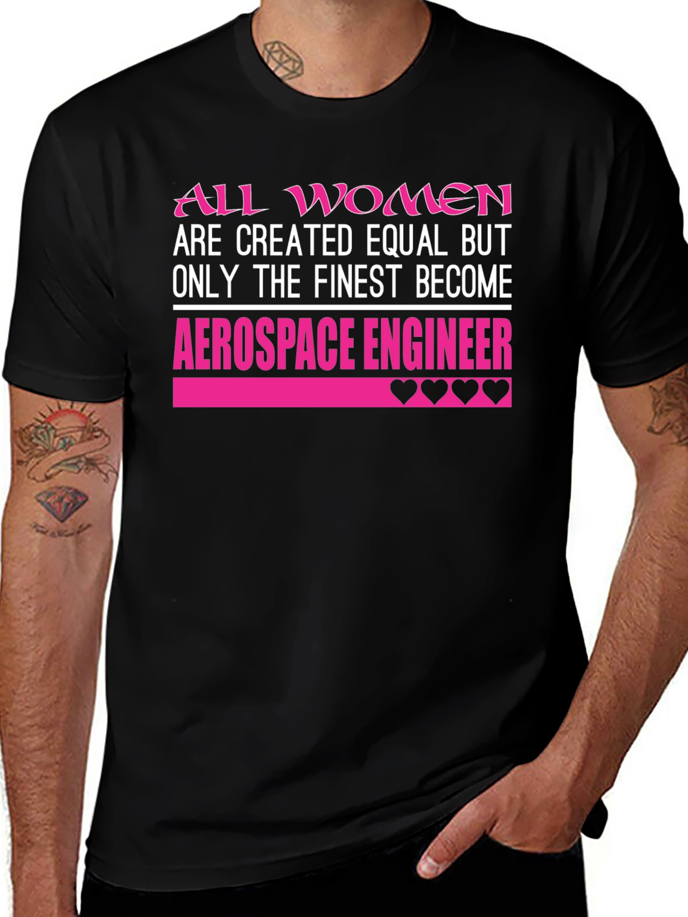 Finest Aerospace Engineer Womens T-Shirt