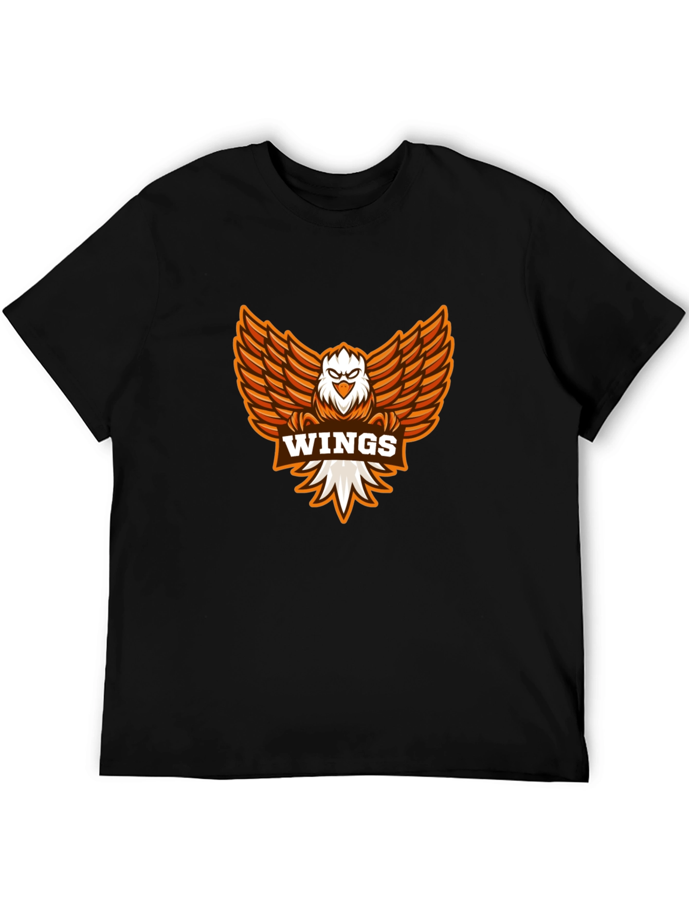 Wings Graphic Tee - Black