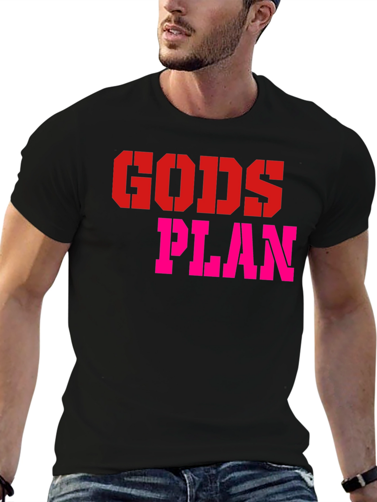 Gods Plan T-Shirt - Trendy Graphic Tee