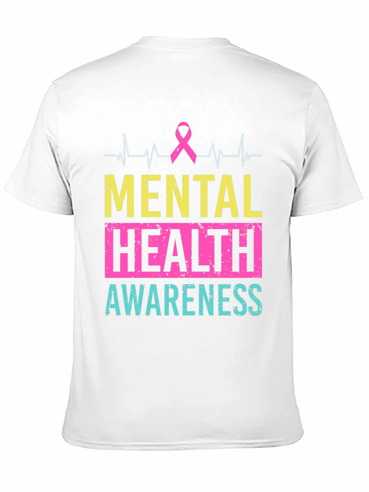 Mental Health Awareness T-Shirt - Black