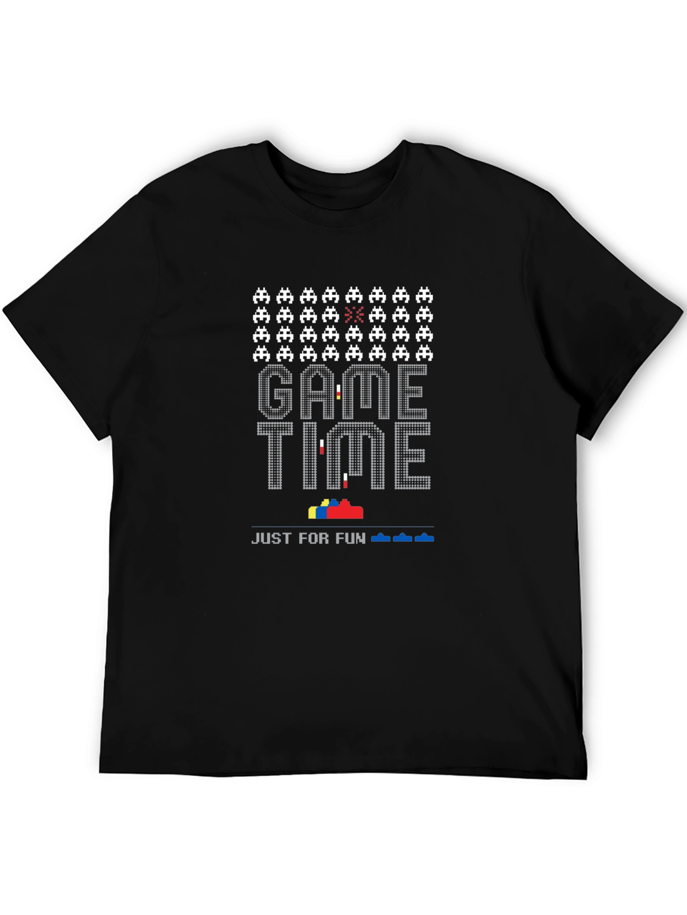 Retro Game Time Pixel Art T-Shirt