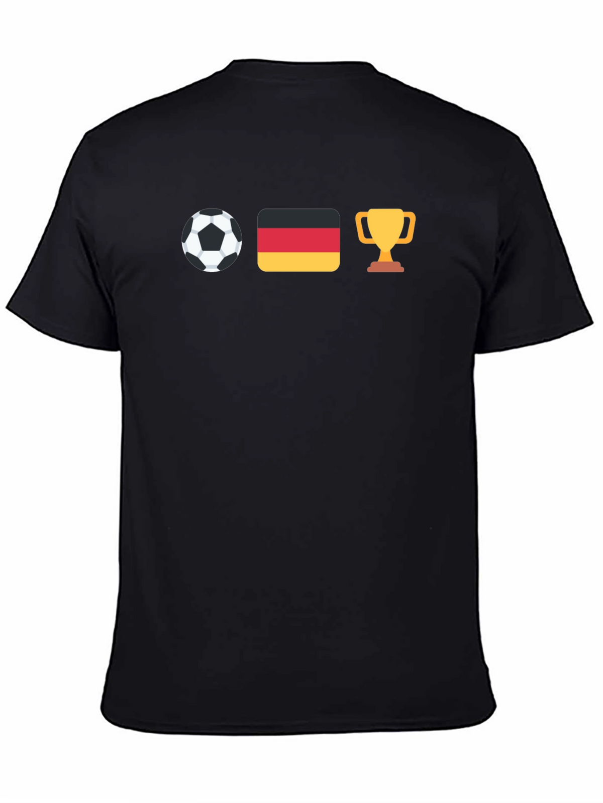 Germany Soccer Fan T-Shirt - Football Flag & Trophy