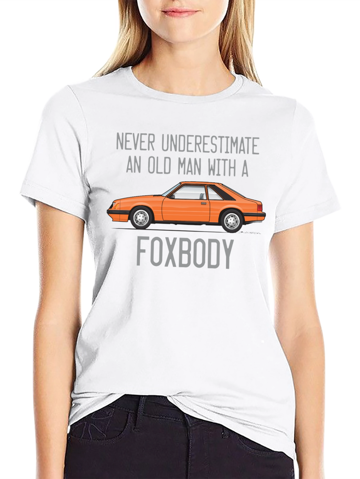 Old Man Foxbody Car T-Shirt