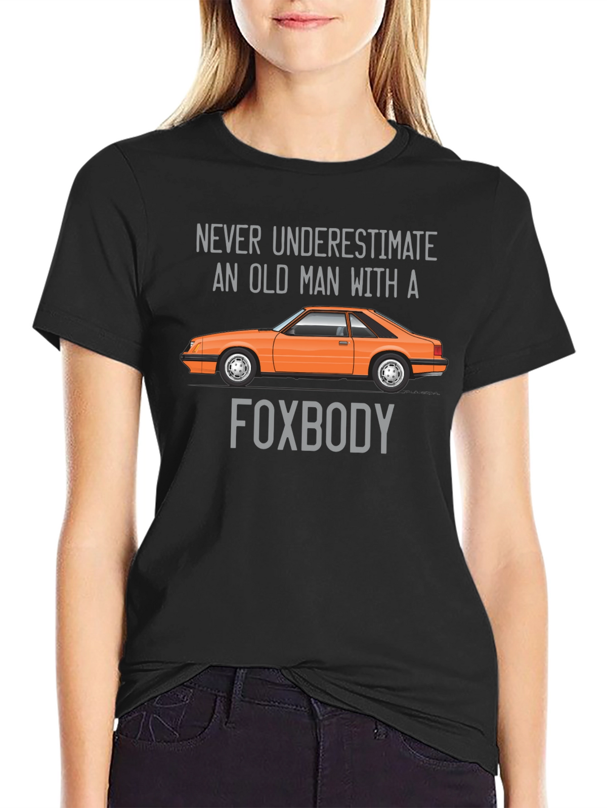 Old Man Foxbody Car T-Shirt