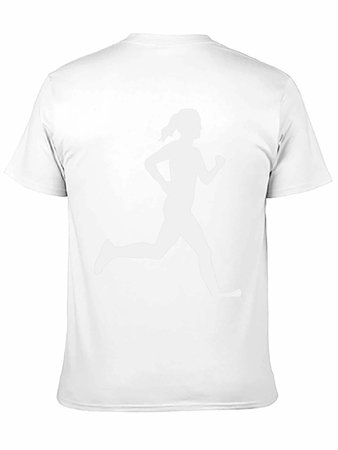Runner Silhouette Tee - Black Graphic T-Shirt
