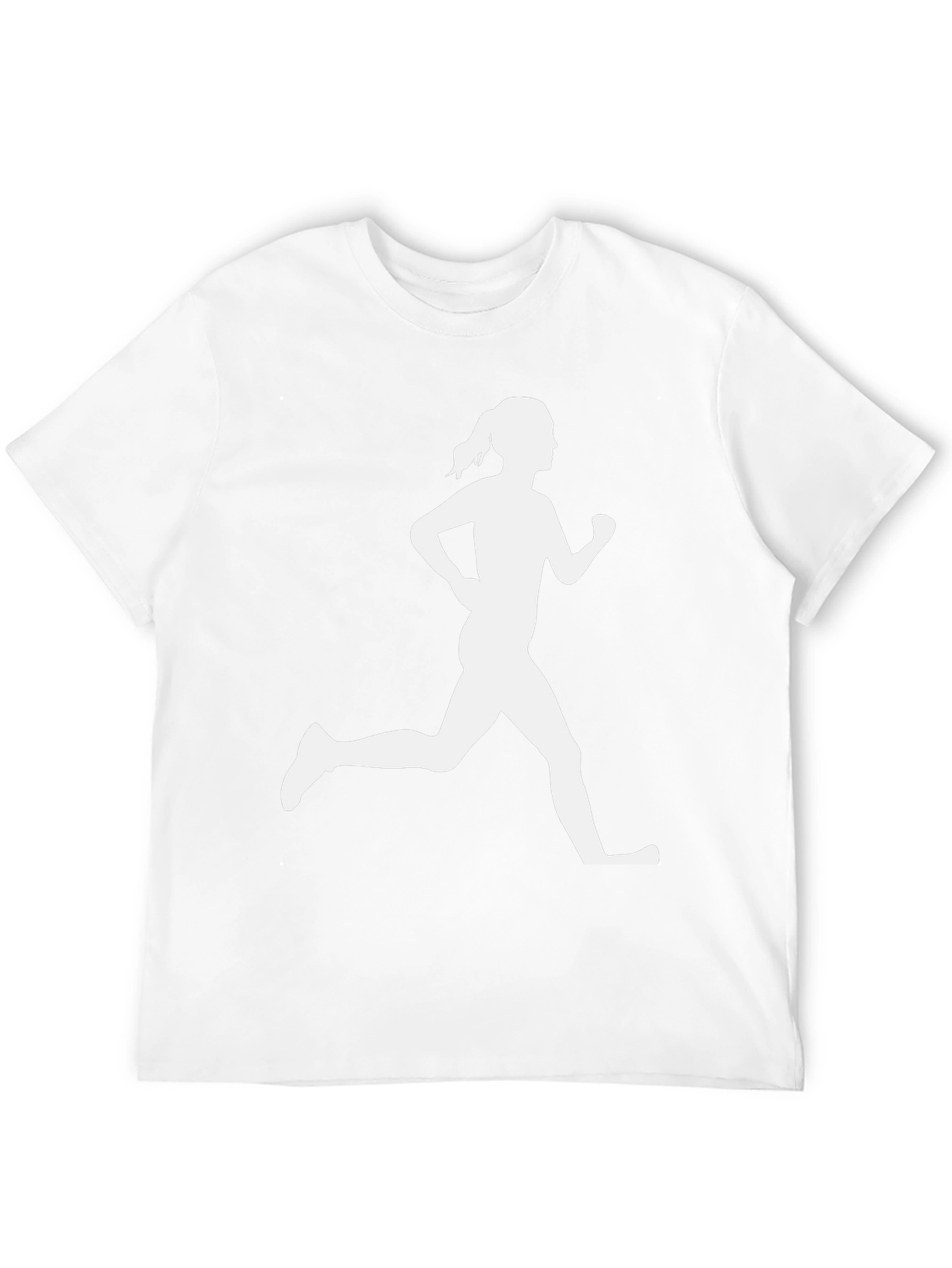 Runner Silhouette Tee - Black Graphic T-Shirt
