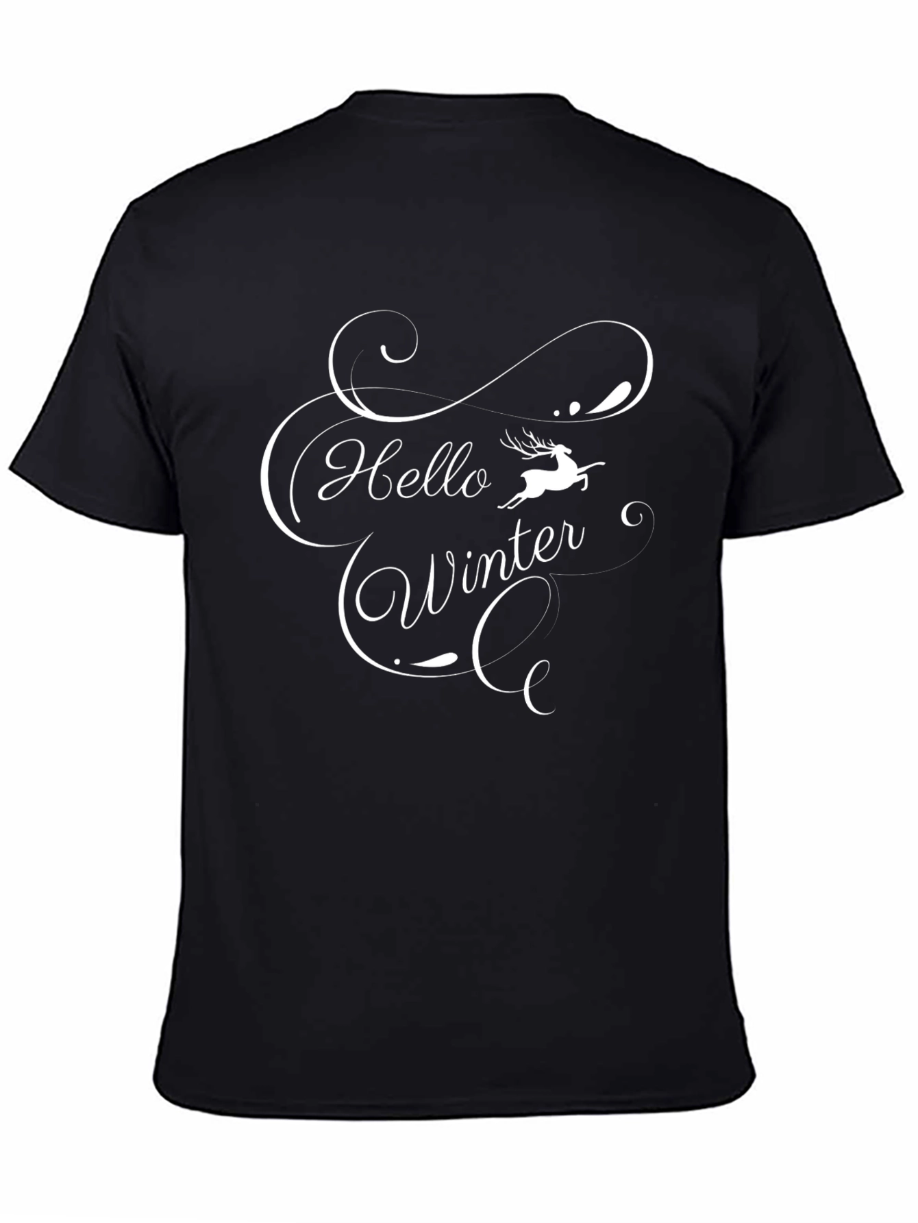 Hello Winter T-Shirt - Stylish Holiday Apparel