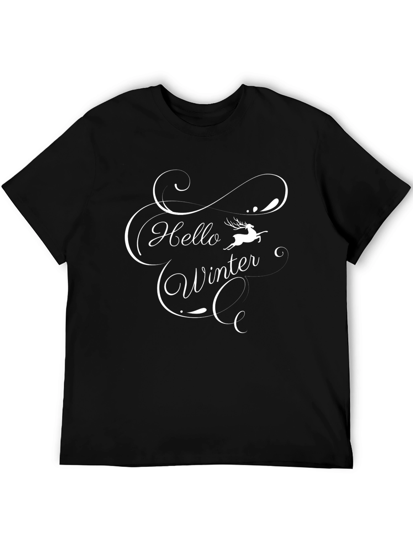 Hello Winter T-Shirt - Stylish Holiday Apparel