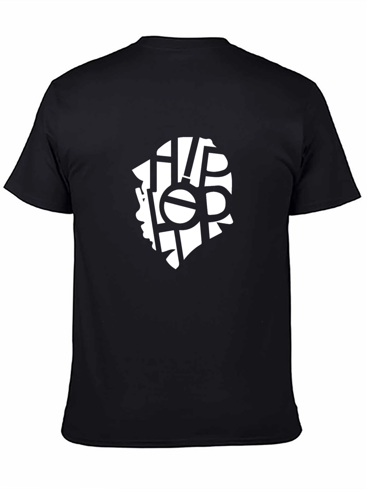 Hip Hop Graphic Black T-Shirt