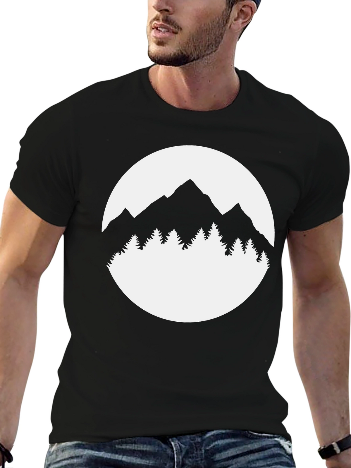 Mountain Peak Graphic Tee - Stylish & Comfortable