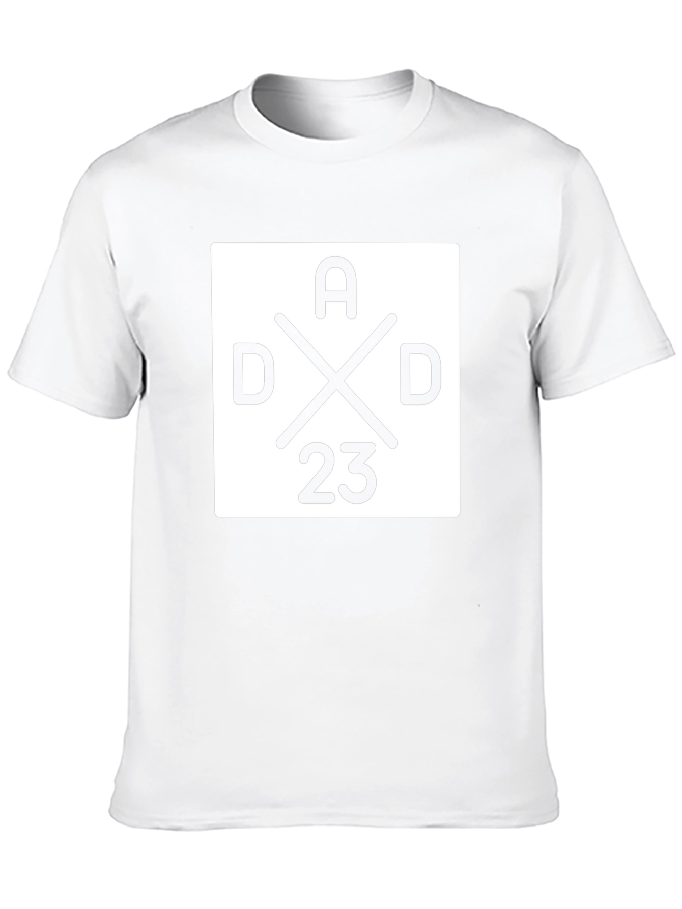 Dad 23 Graphic T-Shirt - Stylish Black Cotton Tee