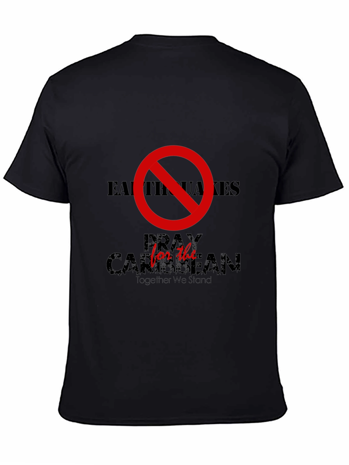 Earthquakes Pray for the Caribbean Graphic Tee