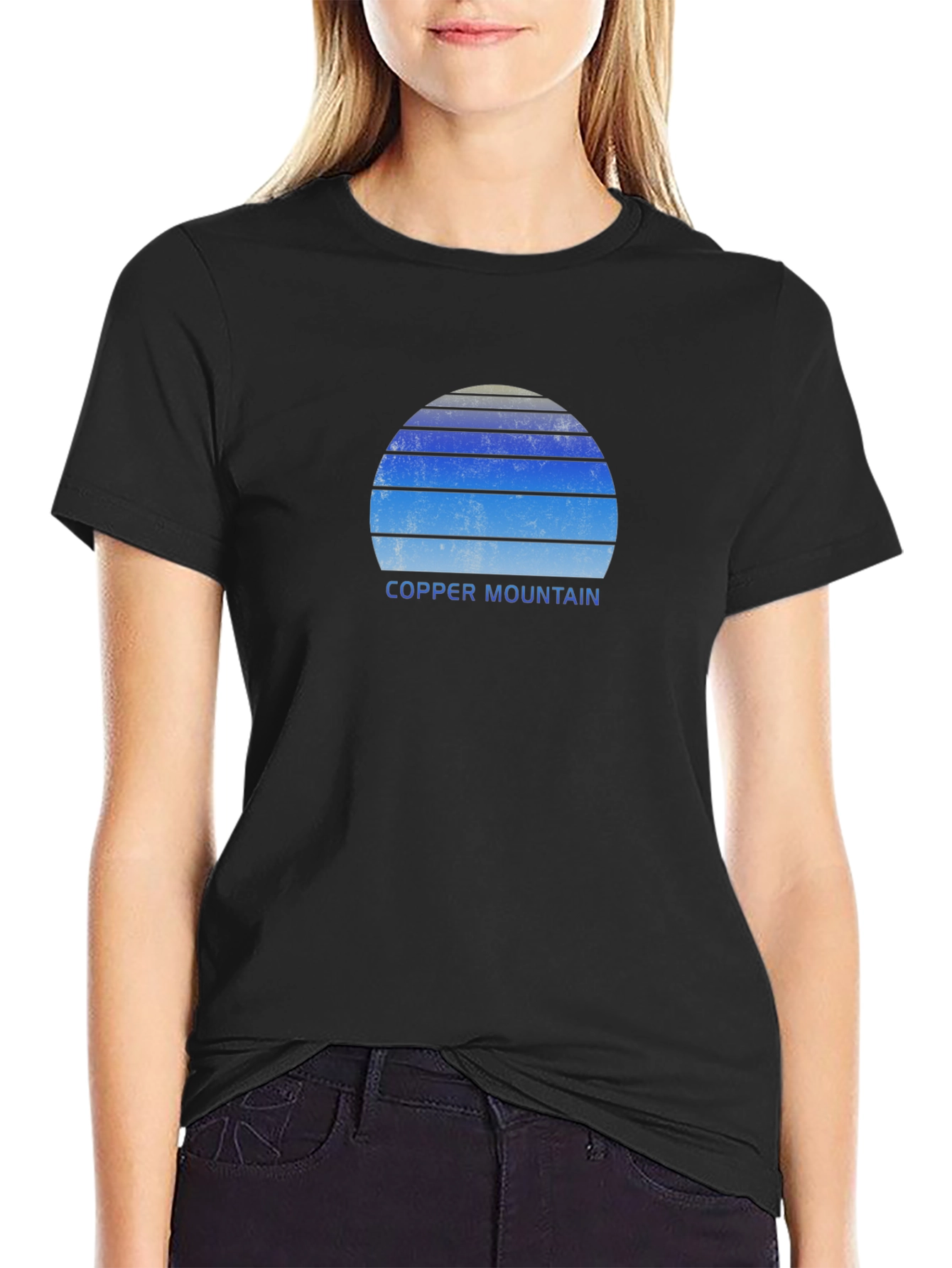 Copper Mountain Retro Sunset T-Shirt - Graphic Tee