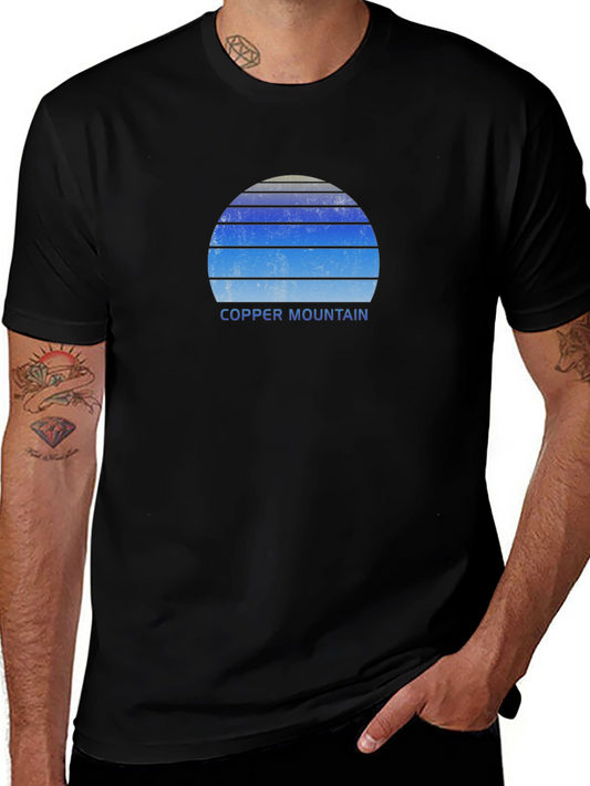 Copper Mountain Retro Sunset T-Shirt - Graphic Tee