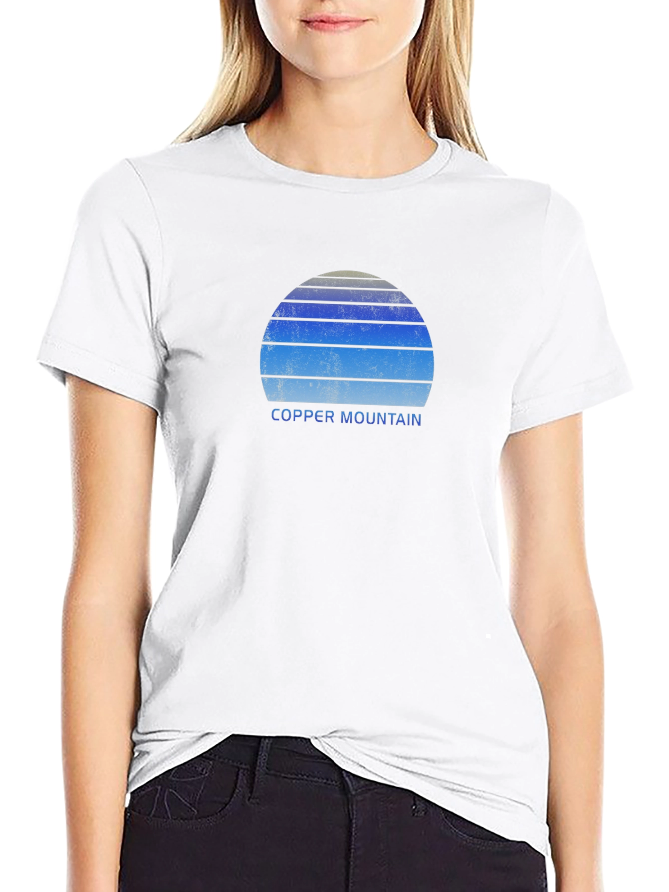 Copper Mountain Retro Sunset T-Shirt - Graphic Tee