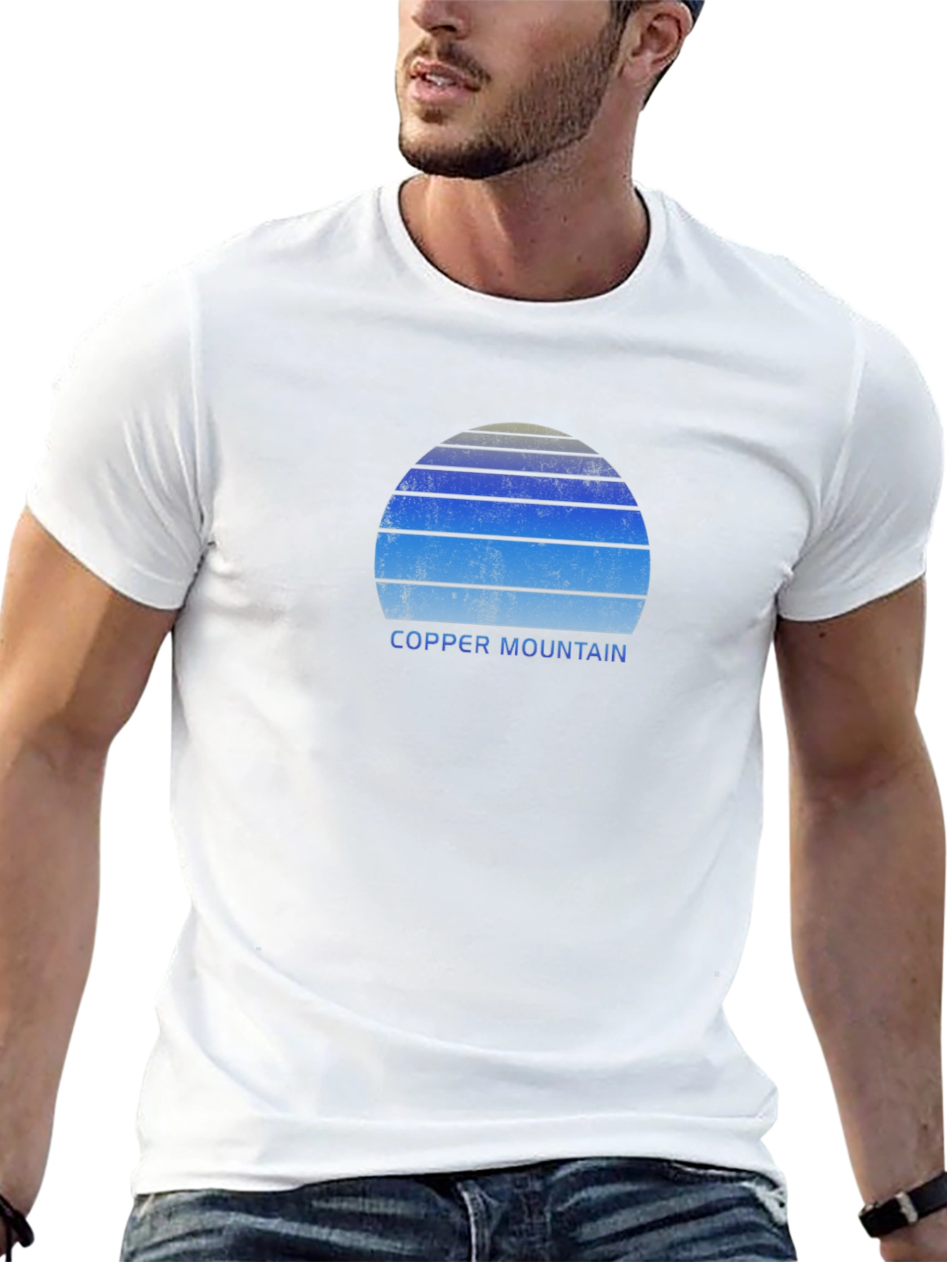 Copper Mountain Retro Sunset T-Shirt - Graphic Tee