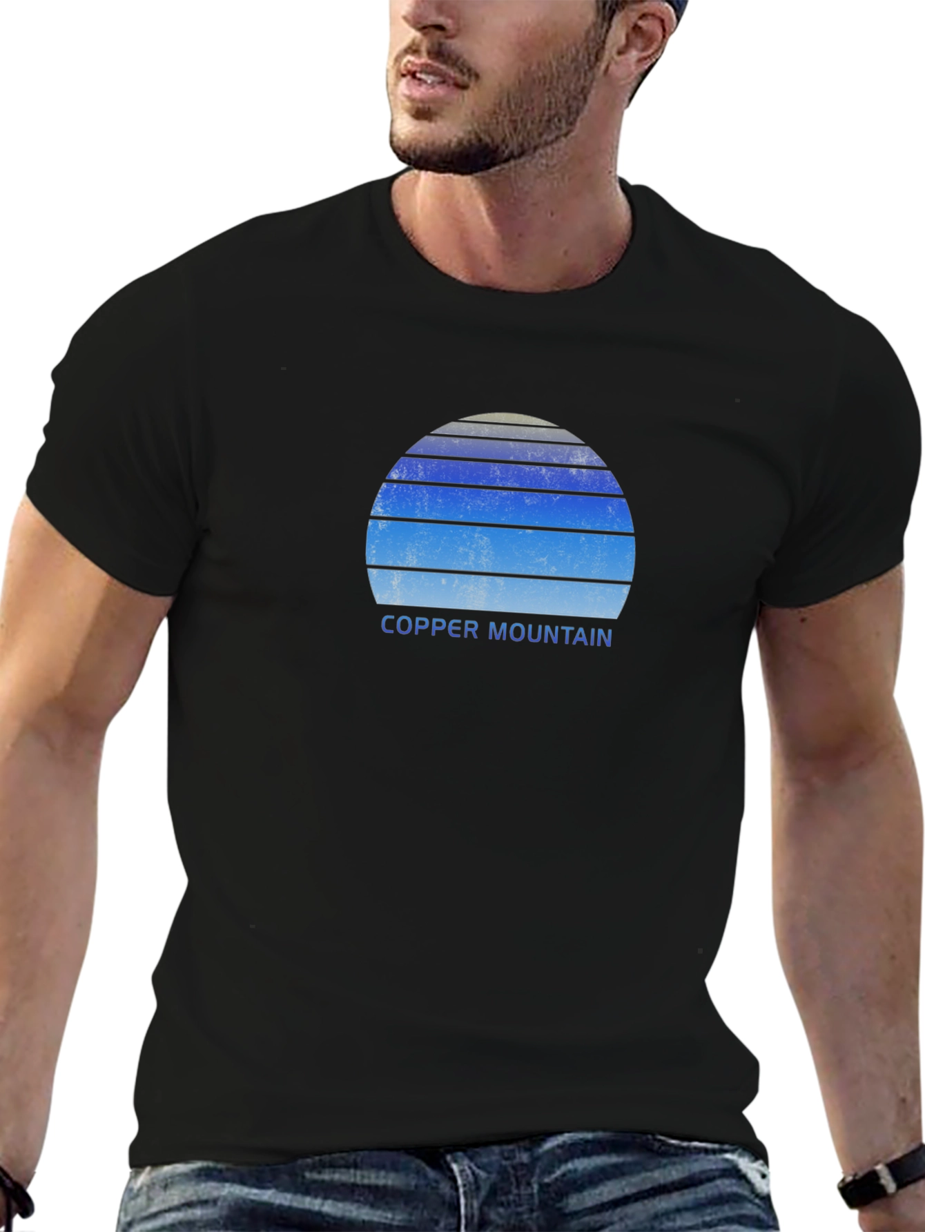 Copper Mountain Retro Sunset T-Shirt - Graphic Tee
