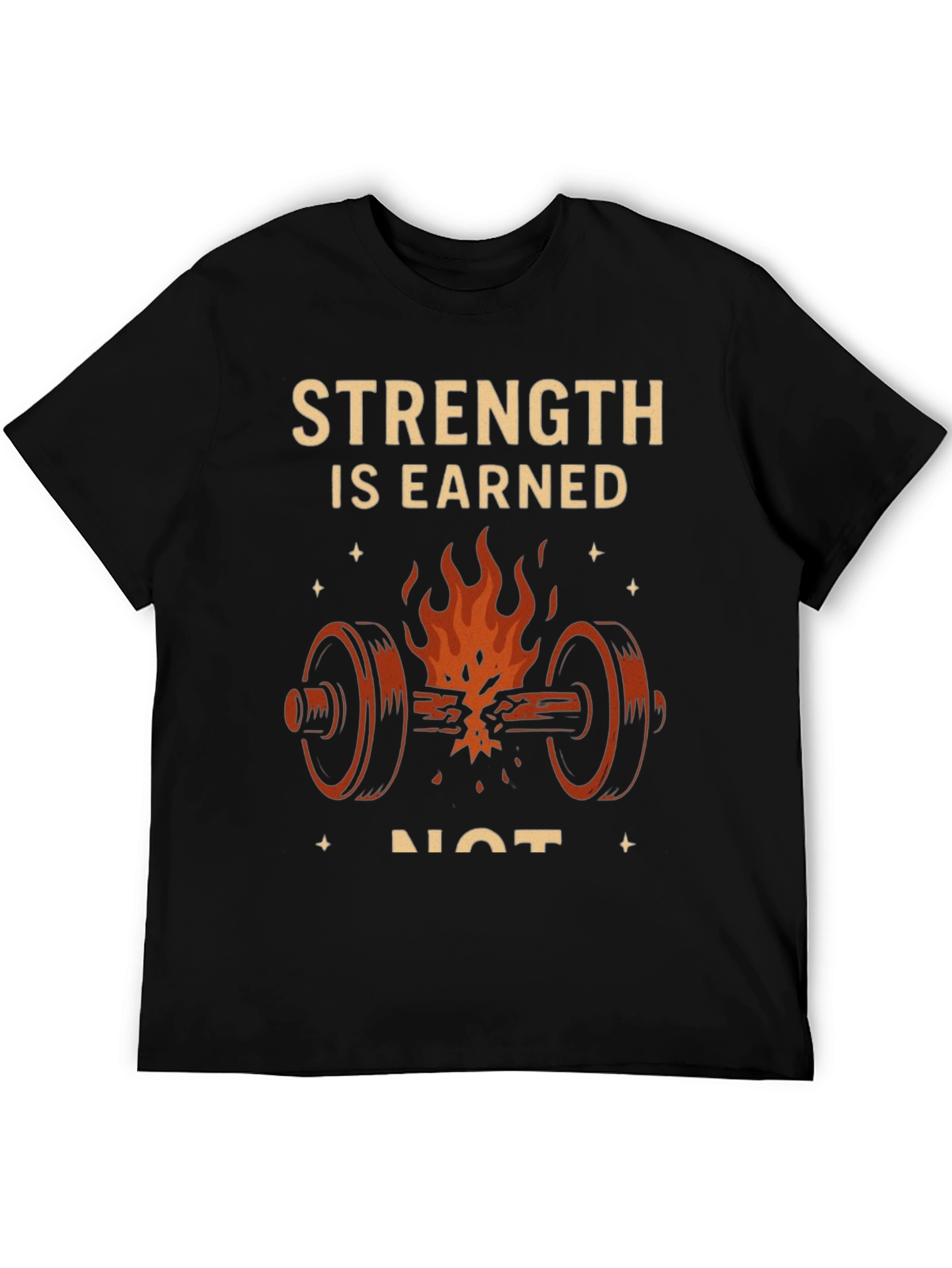 Strength is Earned Graphic Tee