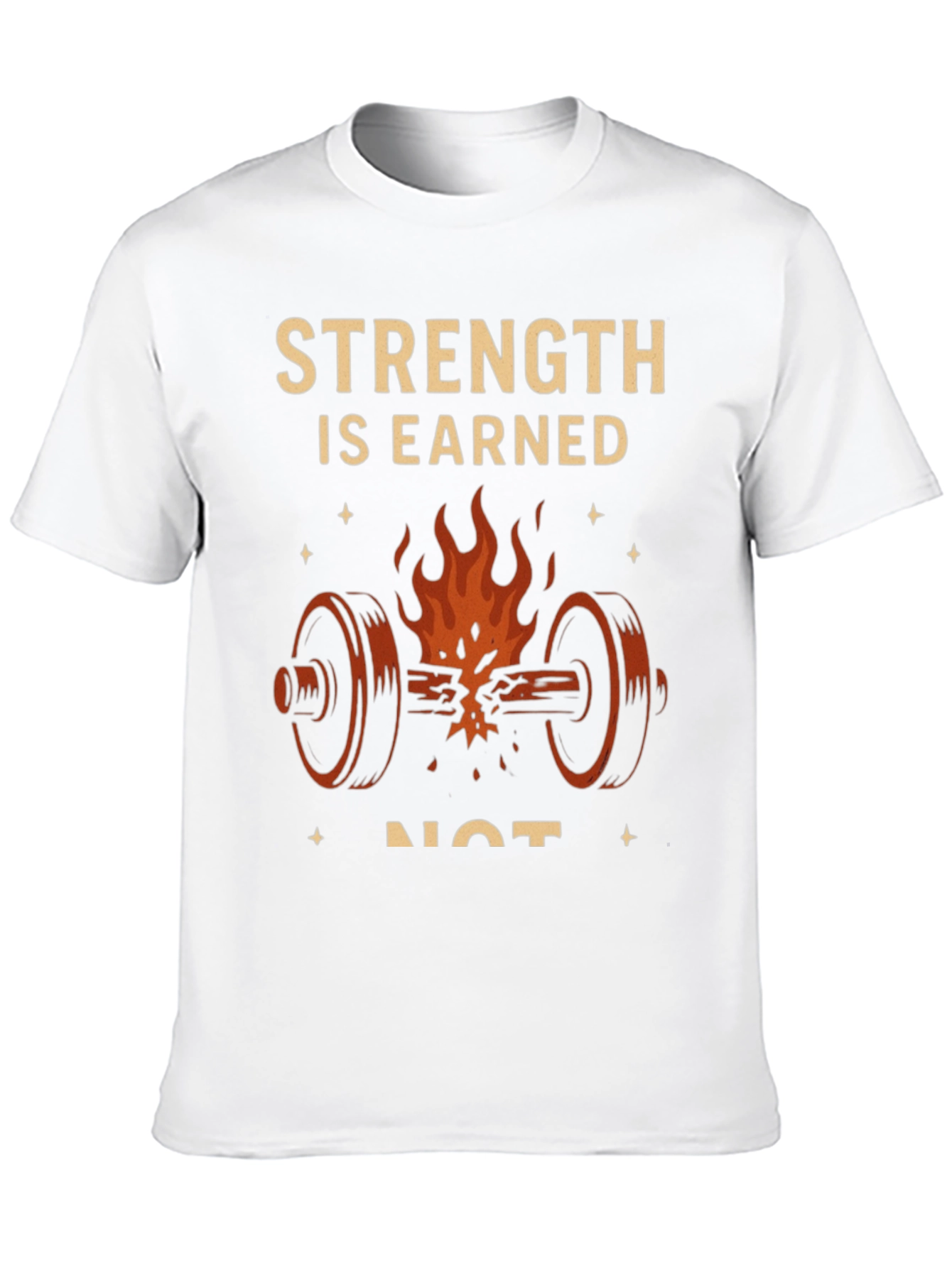 Strength is Earned Graphic Tee