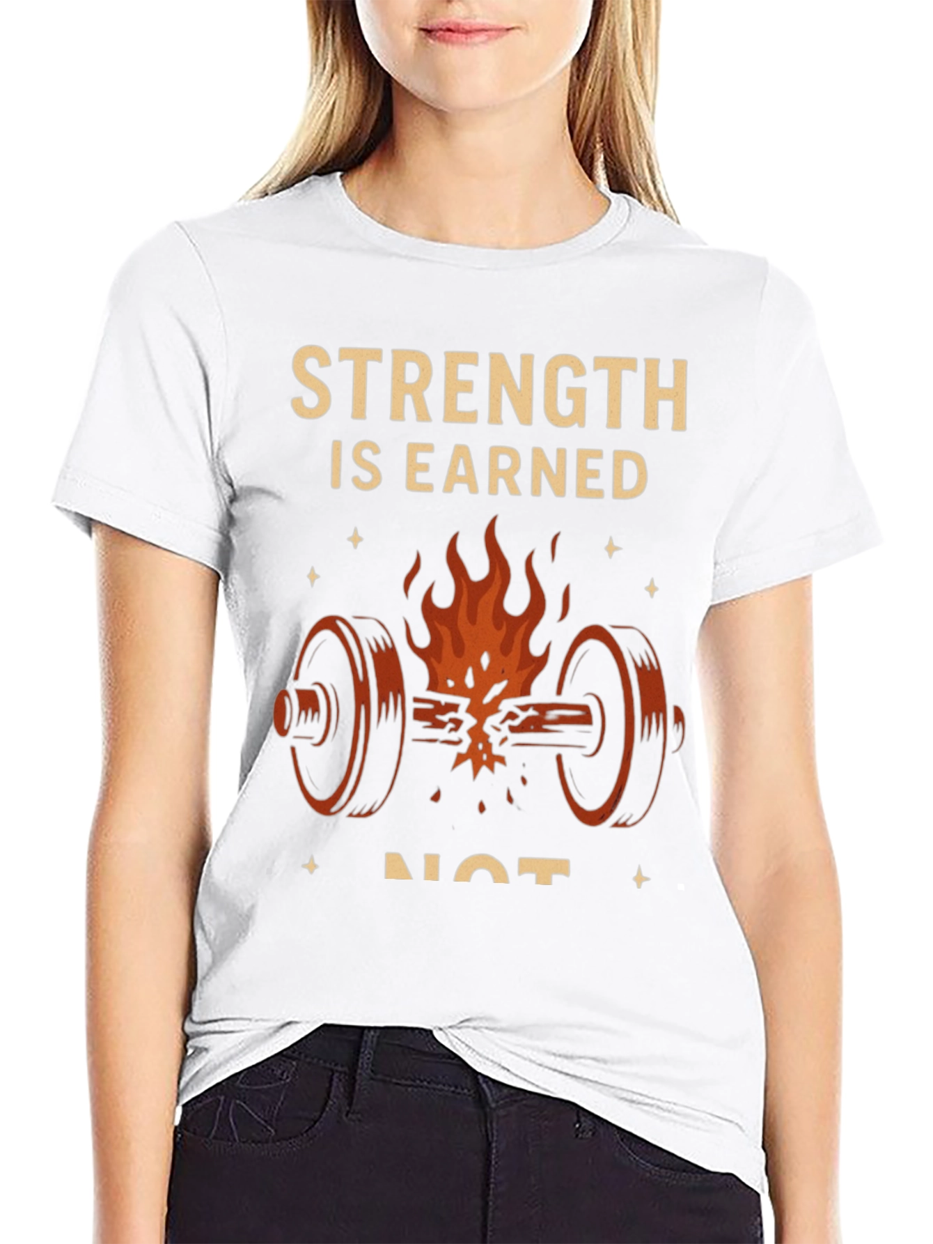 Strength is Earned Graphic Tee