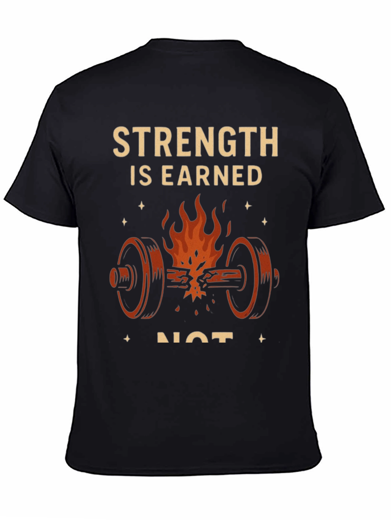 Strength is Earned Graphic Tee