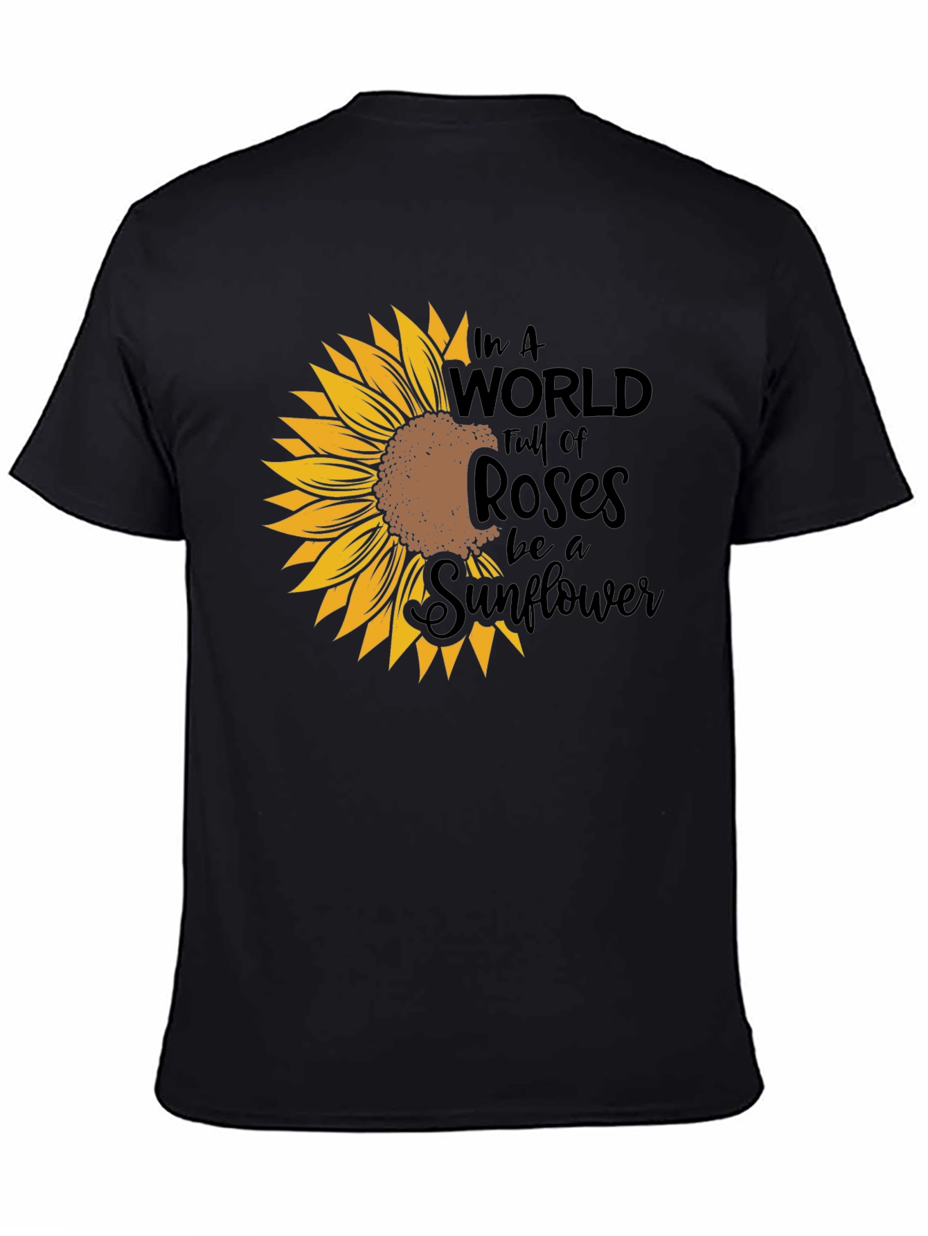 Sunflower Graphic Tee - Be a Sunflower