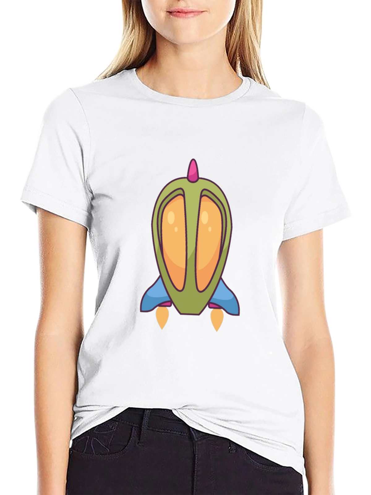 Funky Rocket Graphic Tee