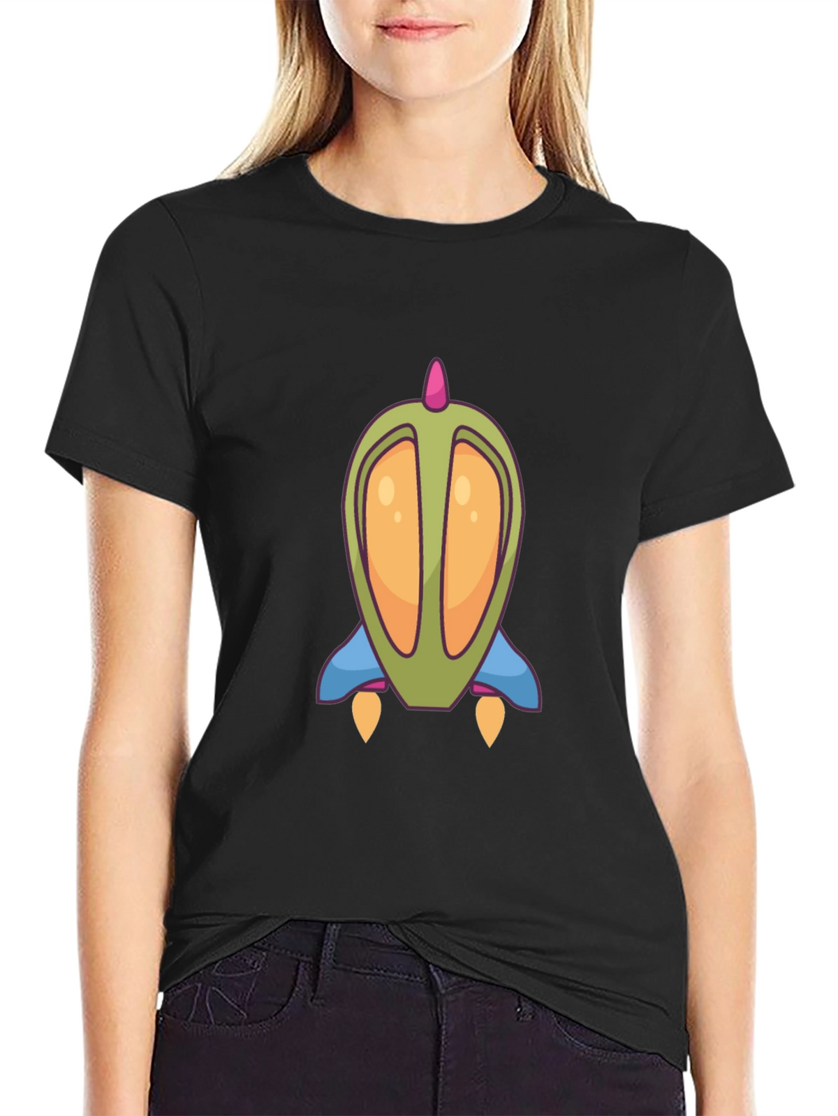 Funky Rocket Graphic Tee