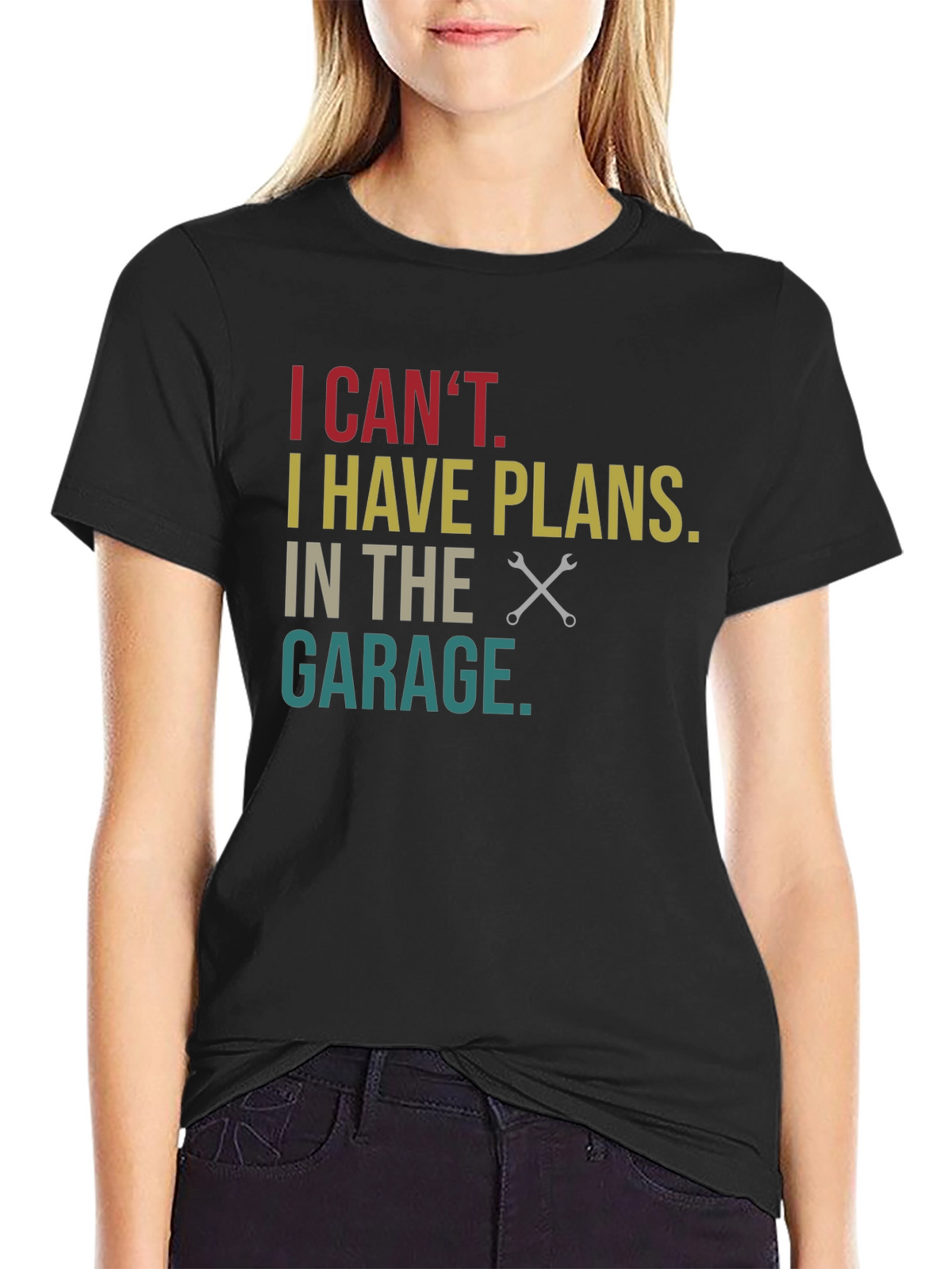 Garage Plans Graphic Tee - Mechanic Humor T-Shirt