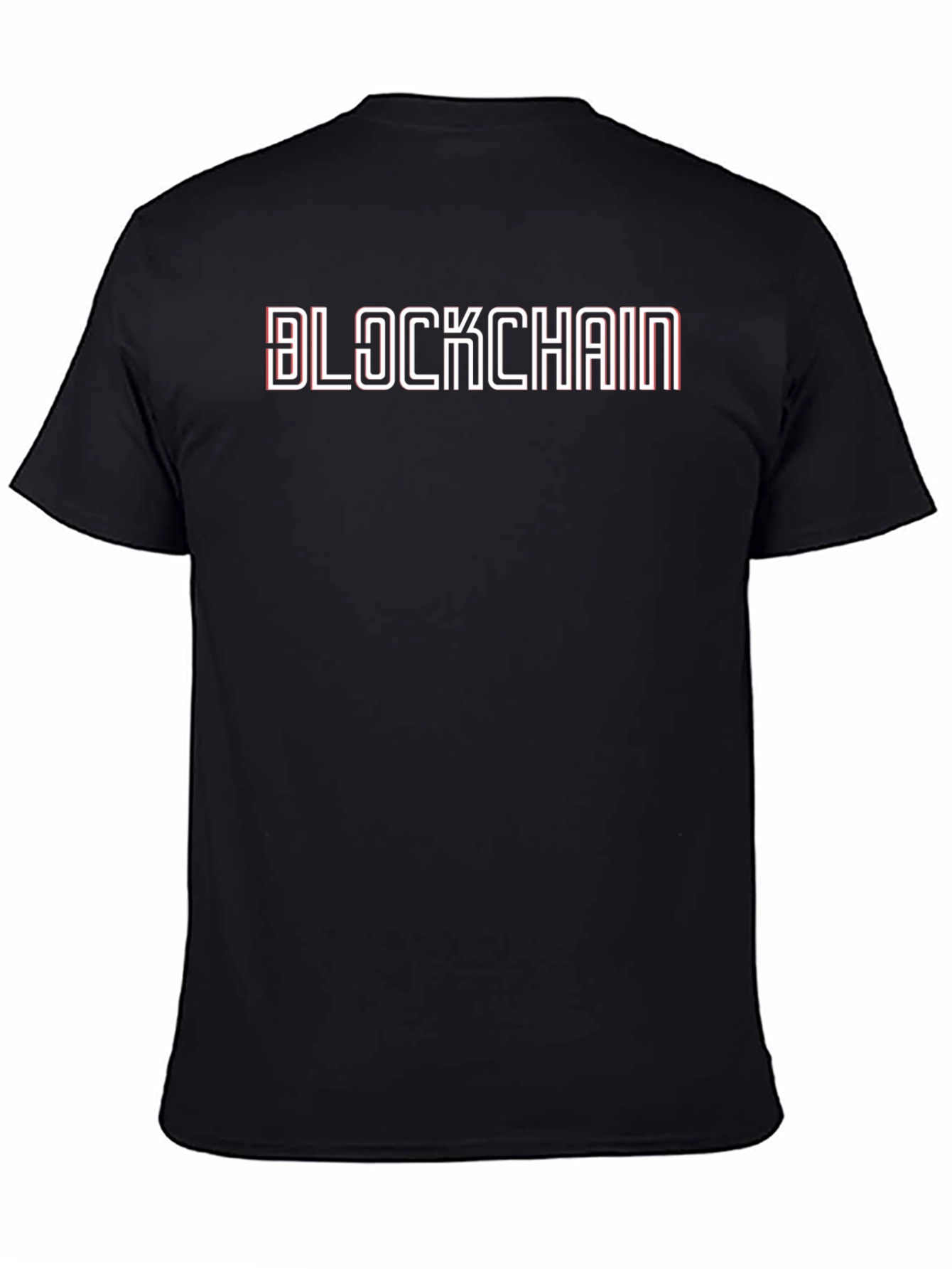Blockchain Graphic Tee - Modern Crypto T-Shirt
