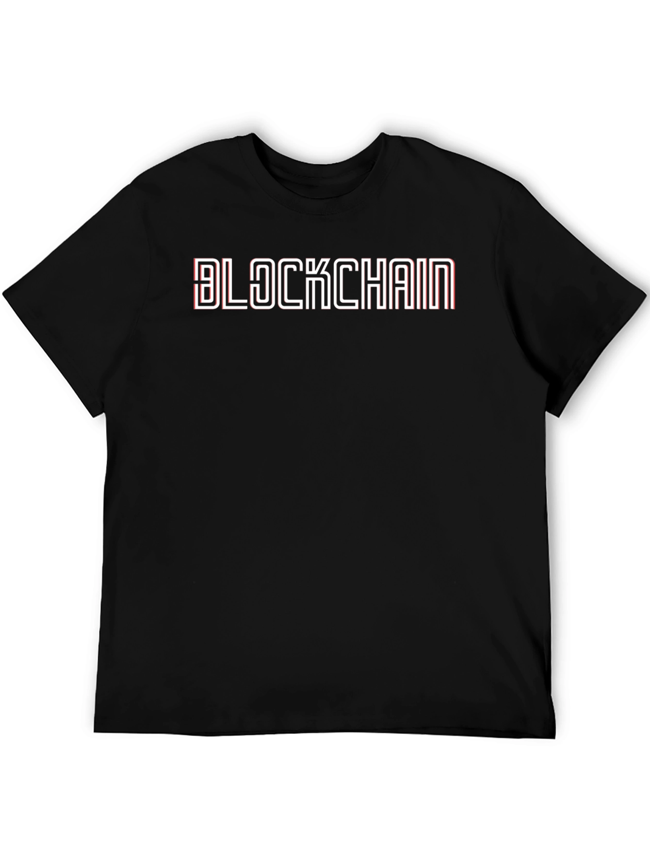 Blockchain Graphic Tee - Modern Crypto T-Shirt