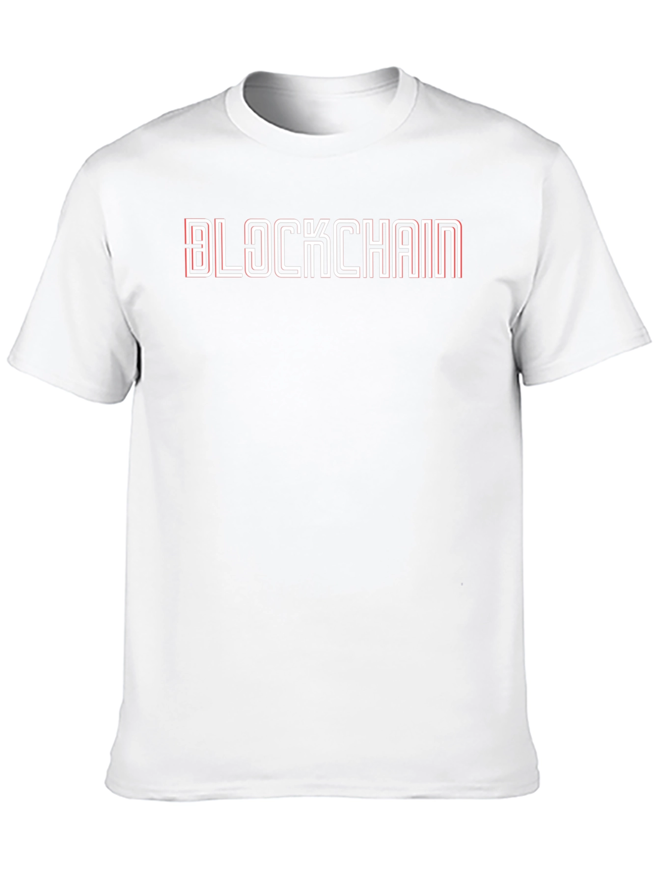 Blockchain Graphic Tee - Modern Crypto T-Shirt