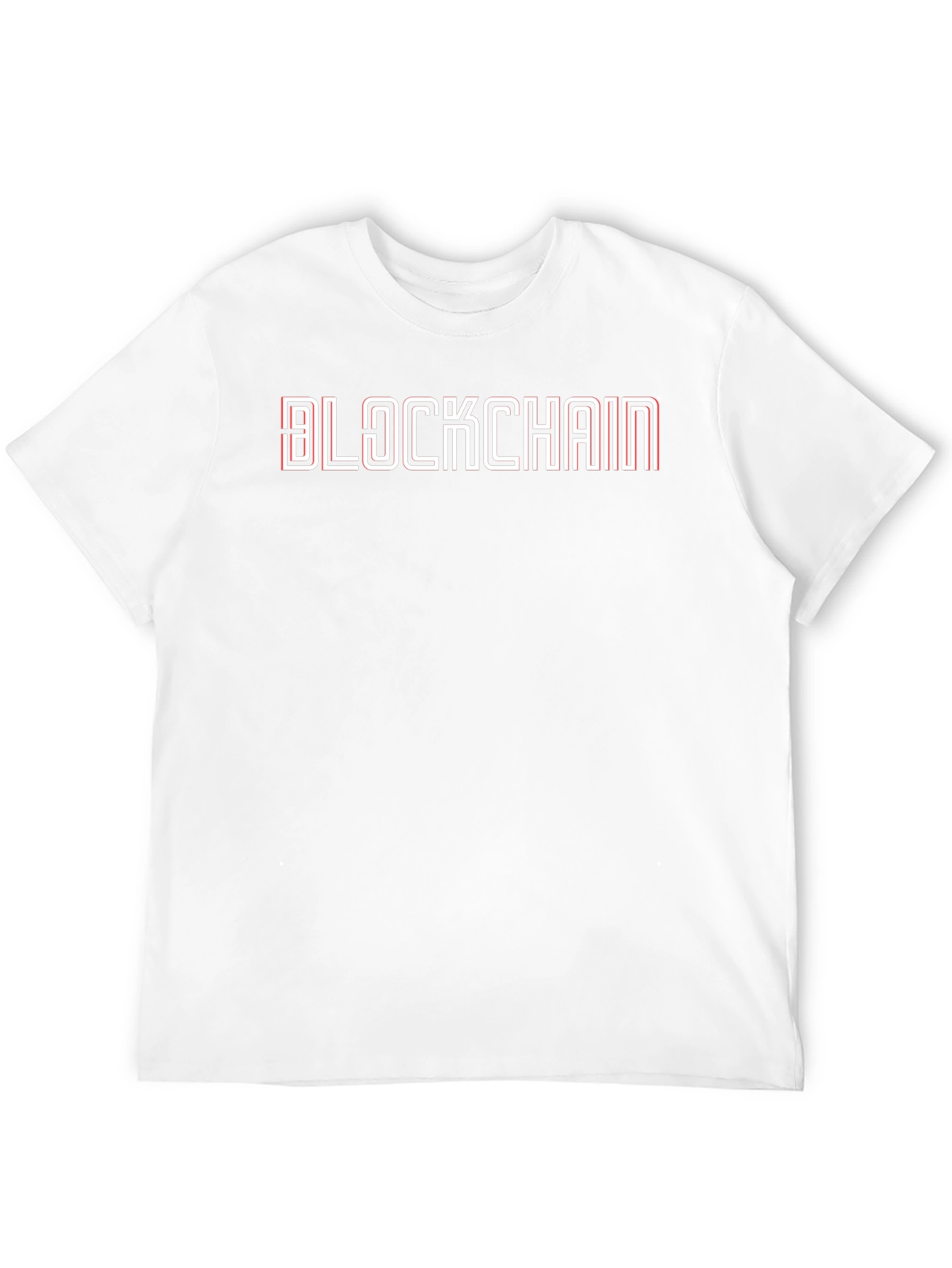 Blockchain Graphic Tee - Modern Crypto T-Shirt