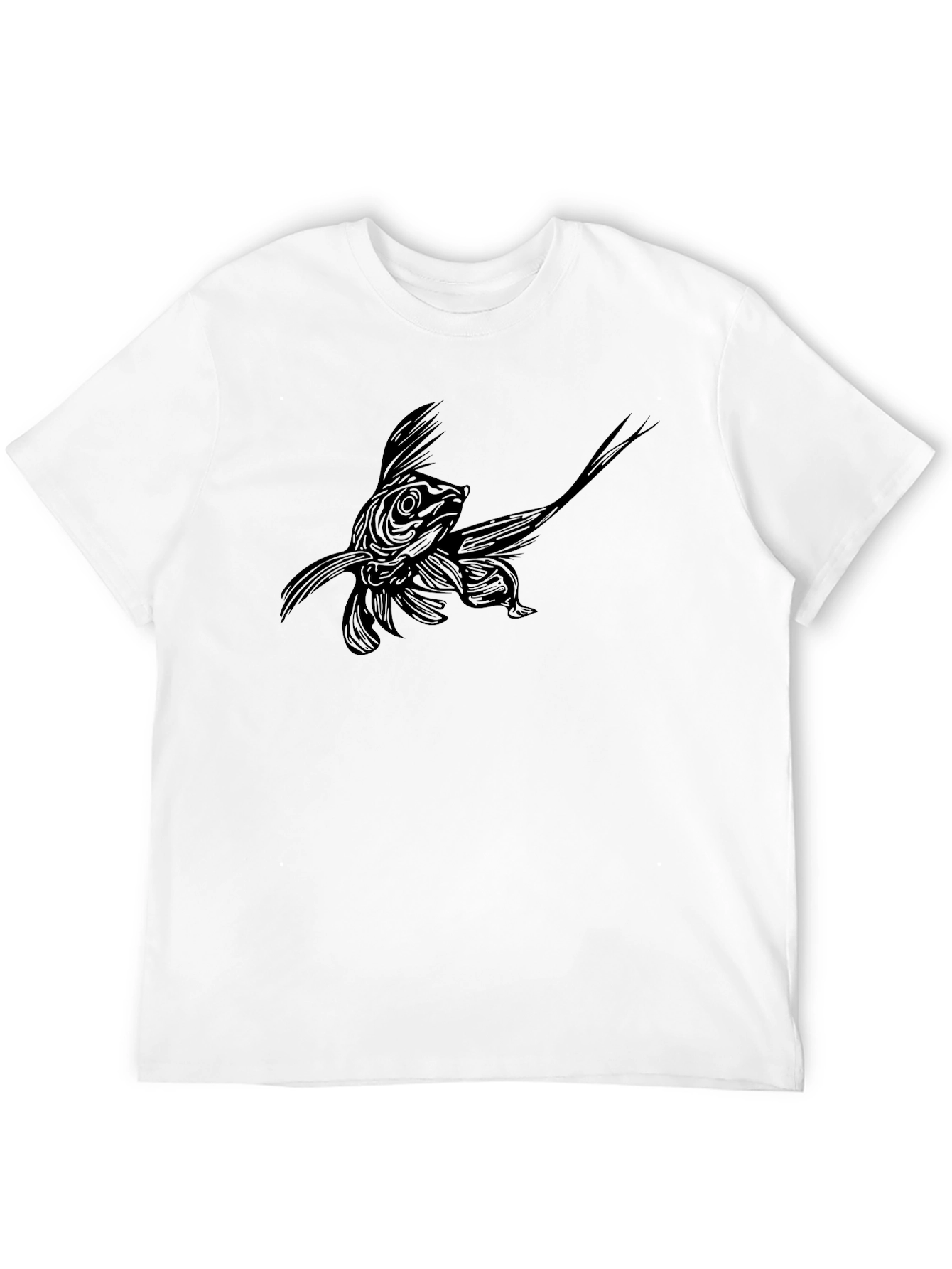 Black Fish Graphic T-Shirt